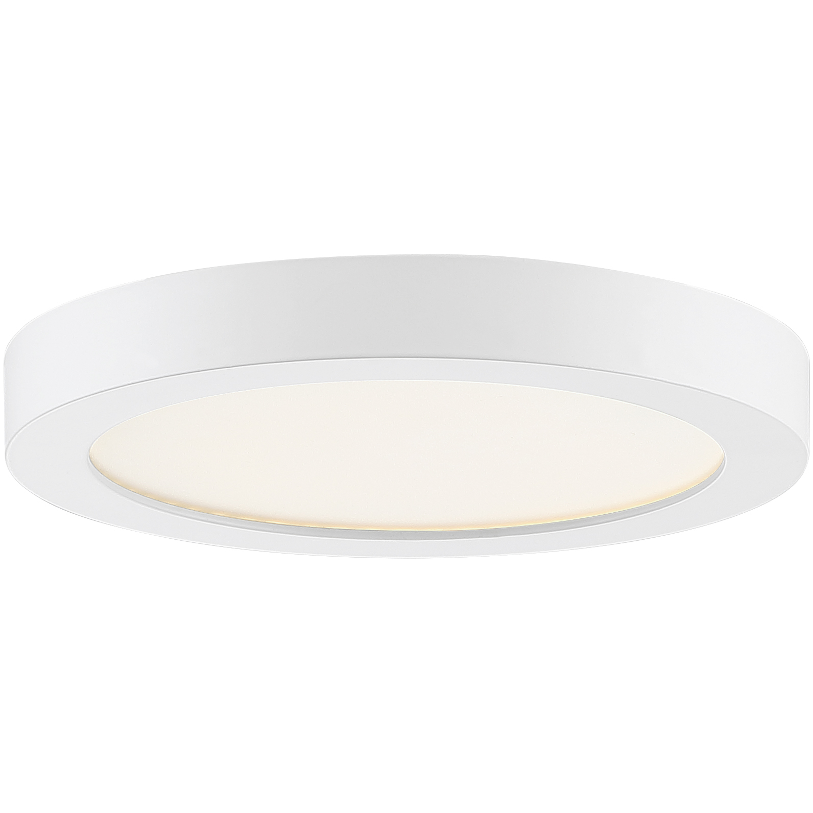 Outskirts LED 7.5 inch Fresco Flush Mount Ceiling Light in Italian Fresco