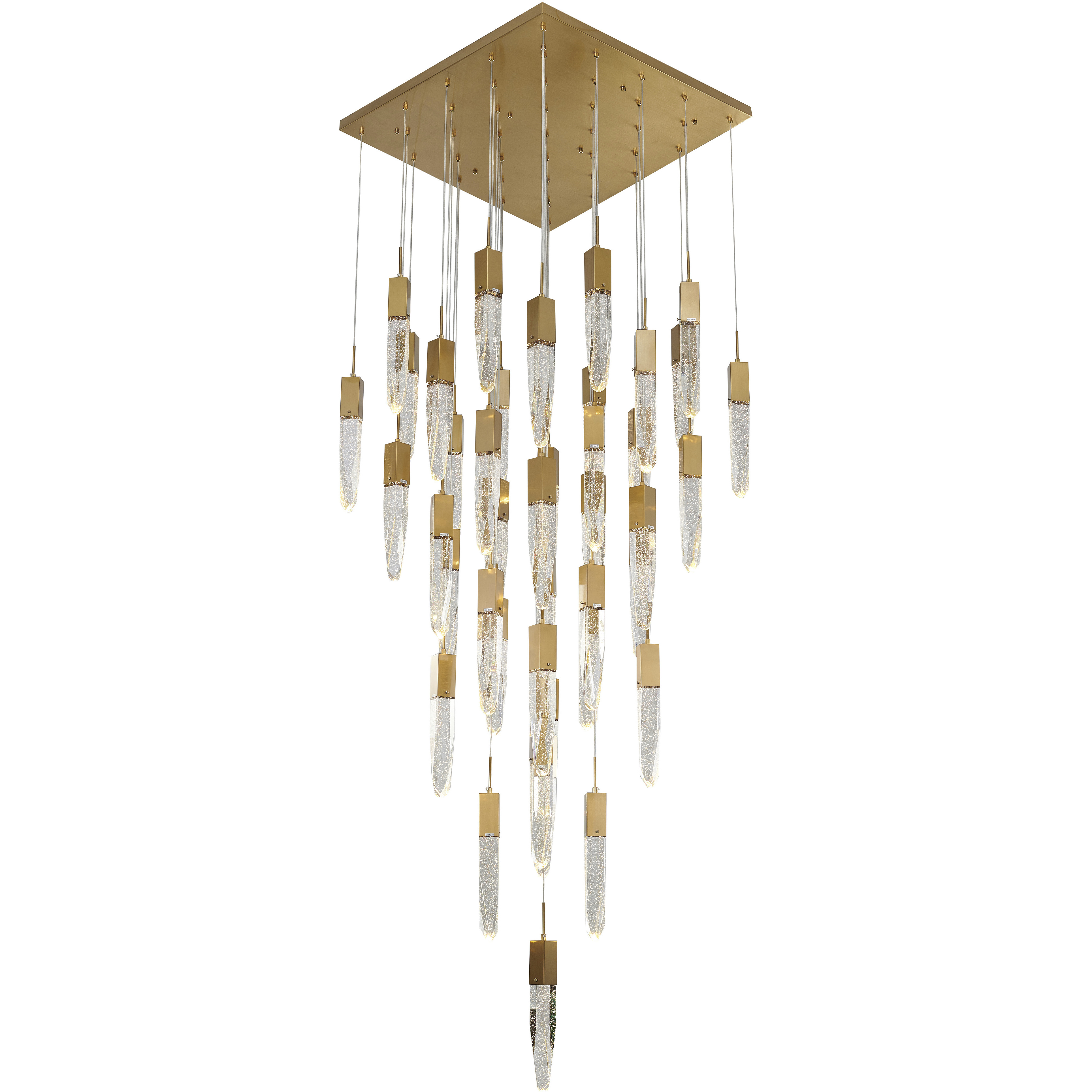Canada 41 Light 35.43 inch Gold Chandelier Ceiling Light