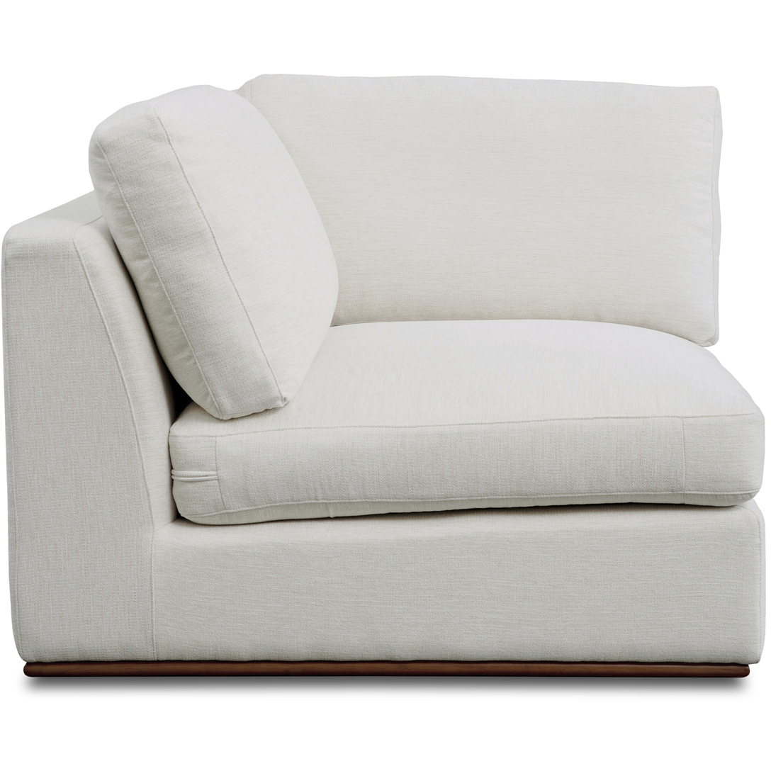 Rue White Corner Chair