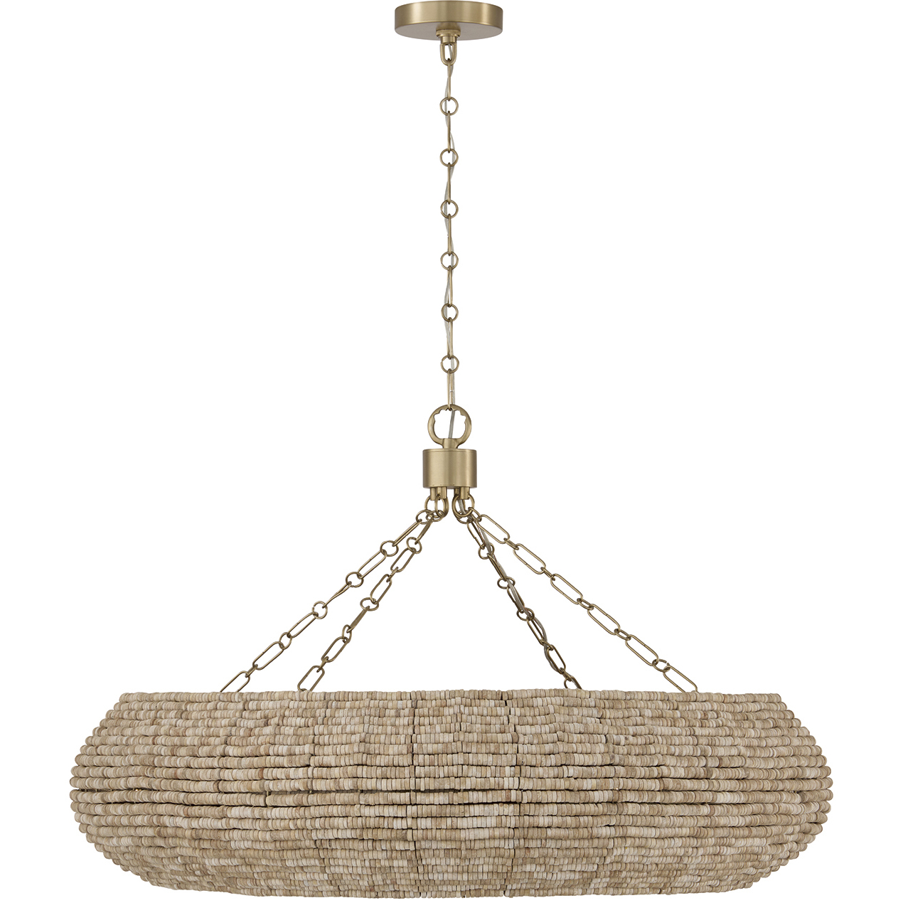 Morada 8 Light 35 inch Light Fawn and Matte Brass Chandelier Ceiling Light