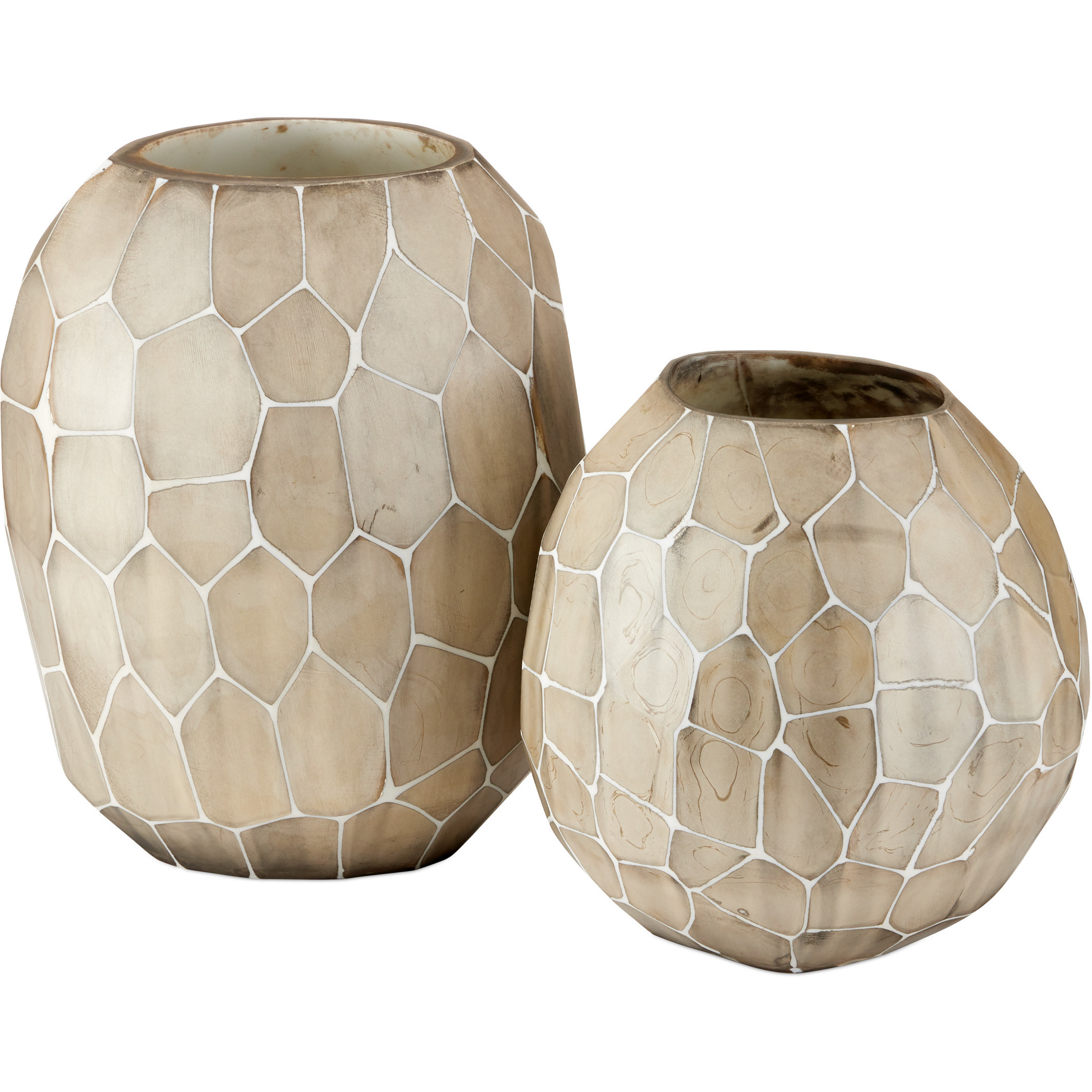 Runnell 7.75 X 7.5 inch Vases, Set of 2