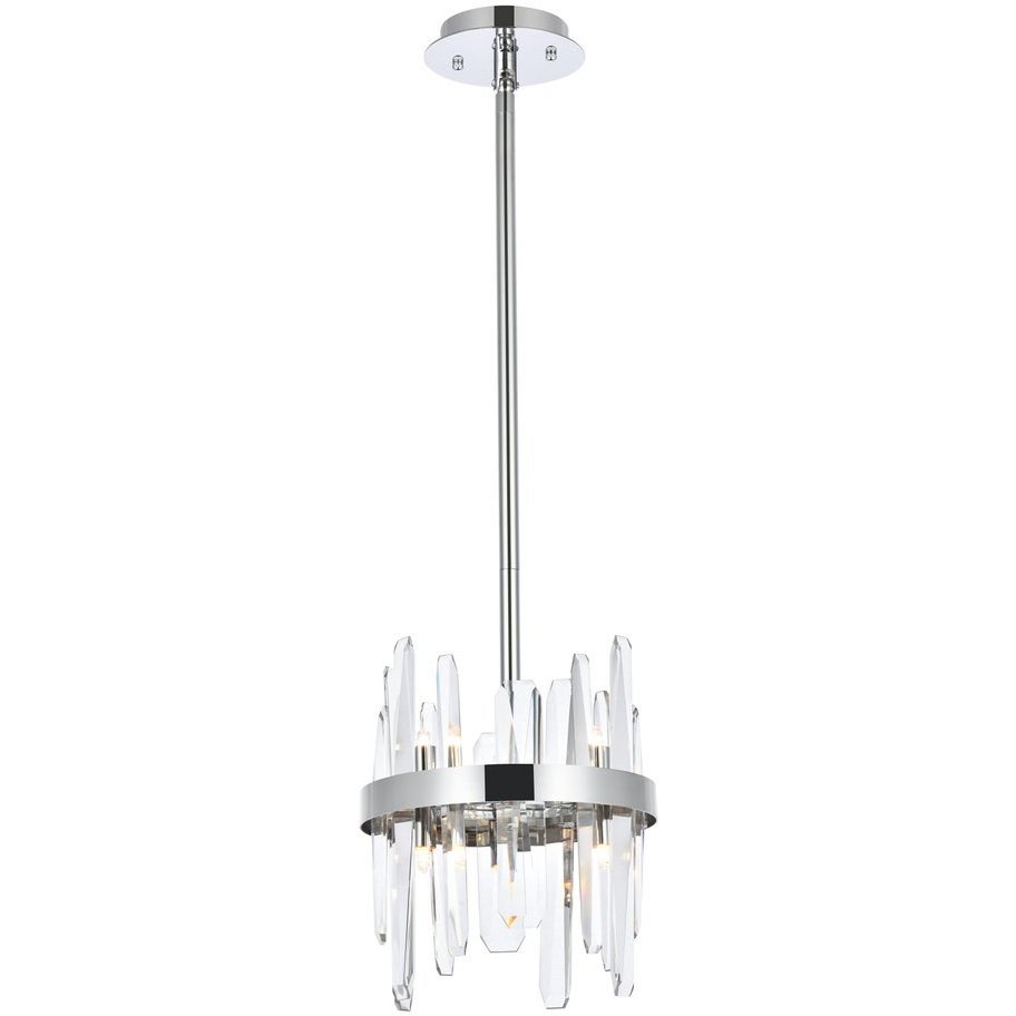 Serena 6 Light 10 inch Chrome Pendant Ceiling Light