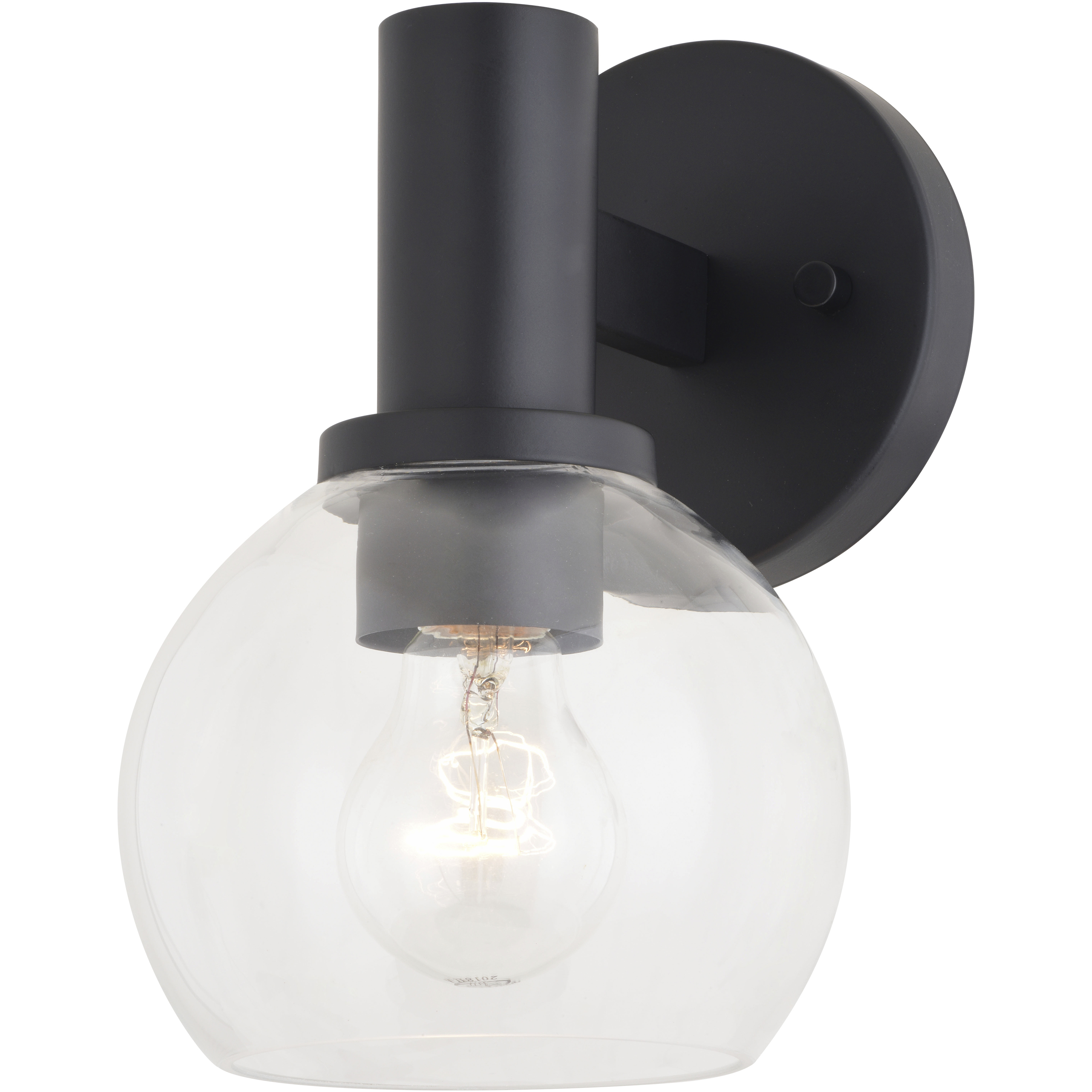 Marshall LED 7.5 inch Matte Black Bathroom Light Wall Light