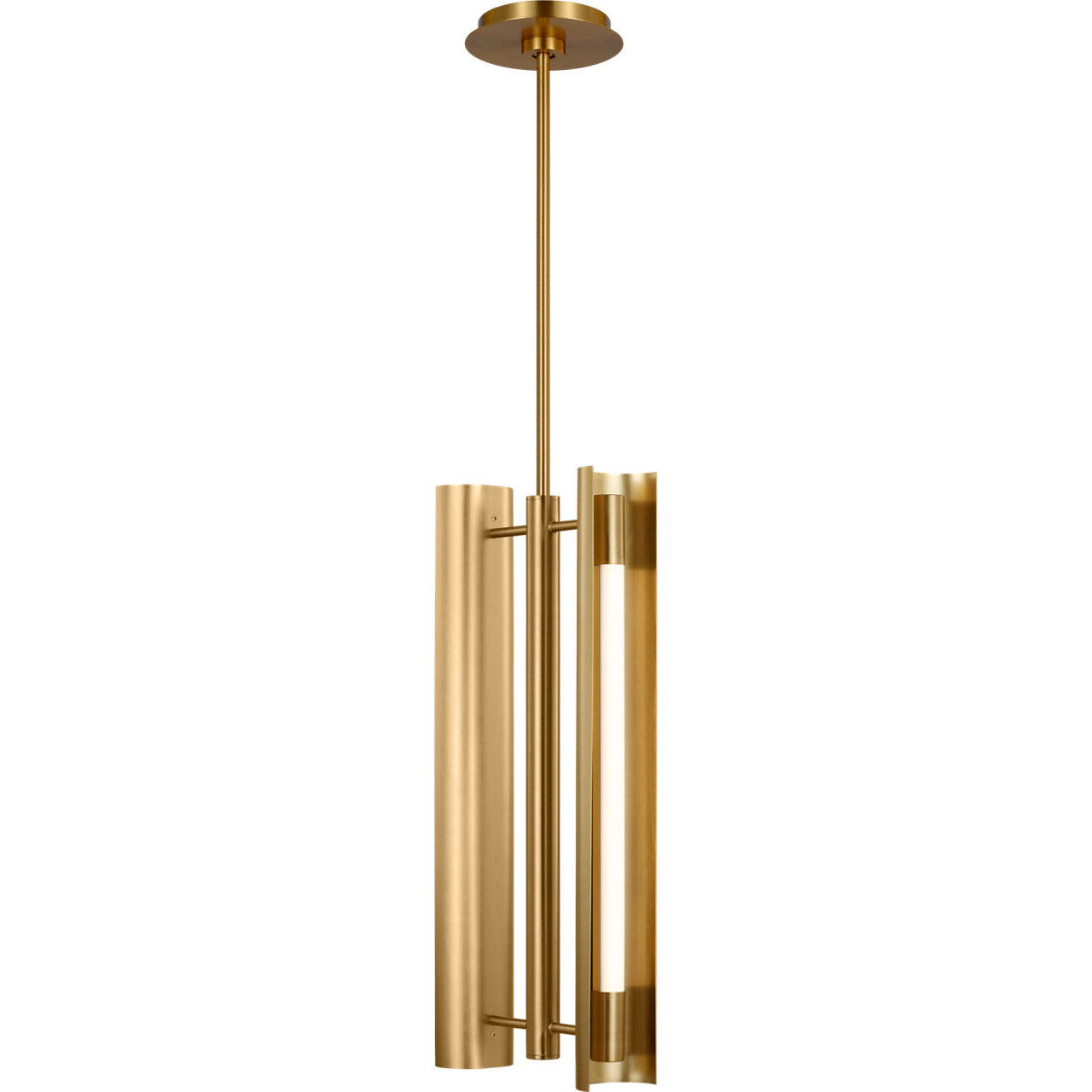 Kelly by Kelly Wearstler Carson LED 9 inch Burnished Brass Pendant Ceiling Light