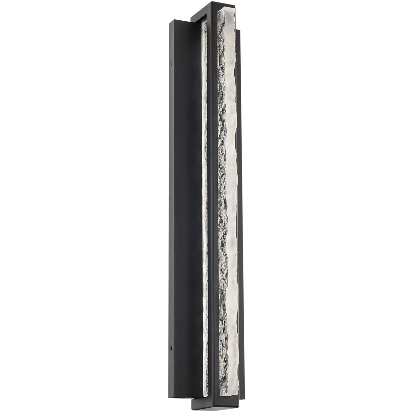 Skate LED 4.5 inch Black Bath Vanity & Wall Light in 2700K, dweLED