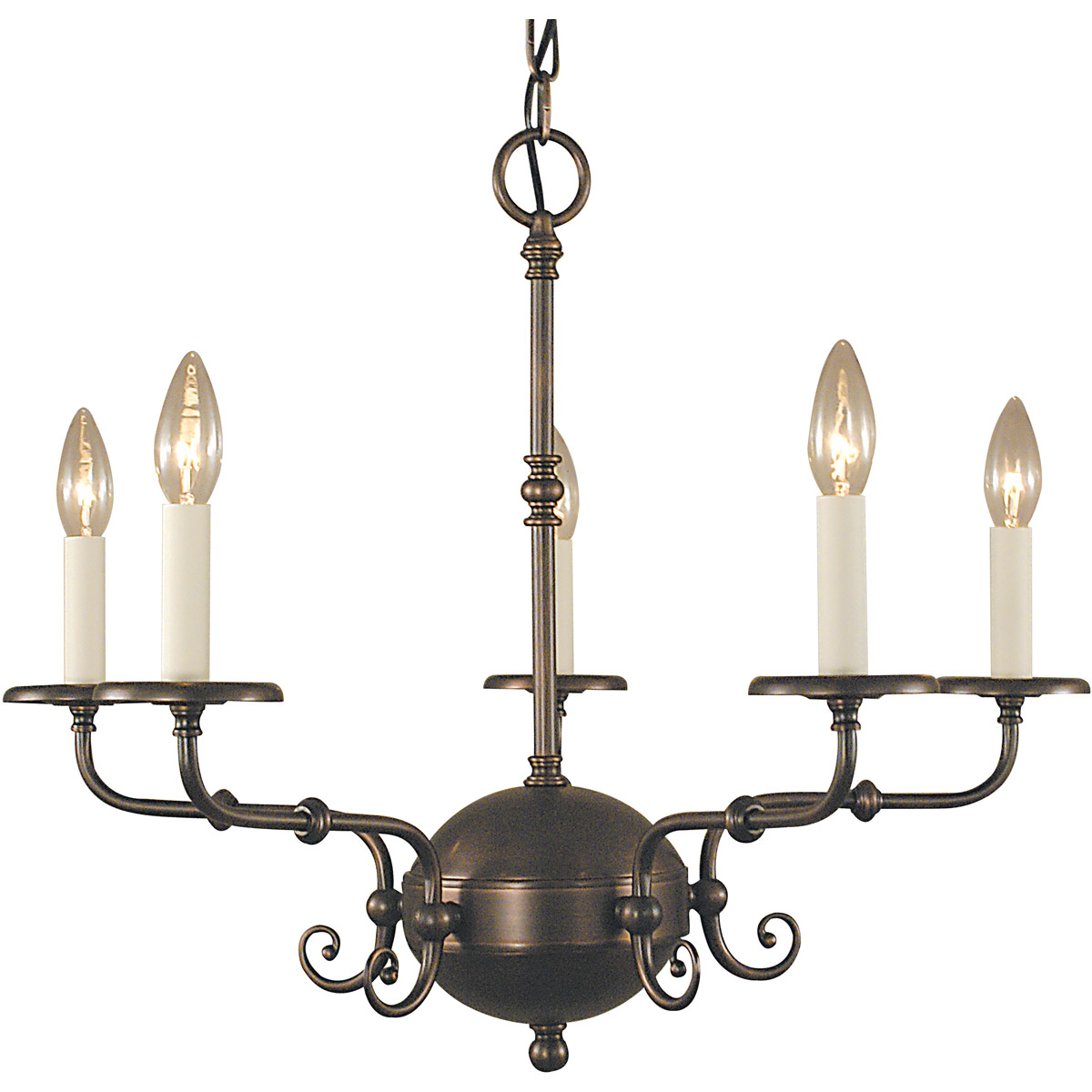 Jamestown 5 Light 26 inch Siena Bronze Dining Chandelier Ceiling Light in Sienna Bronze