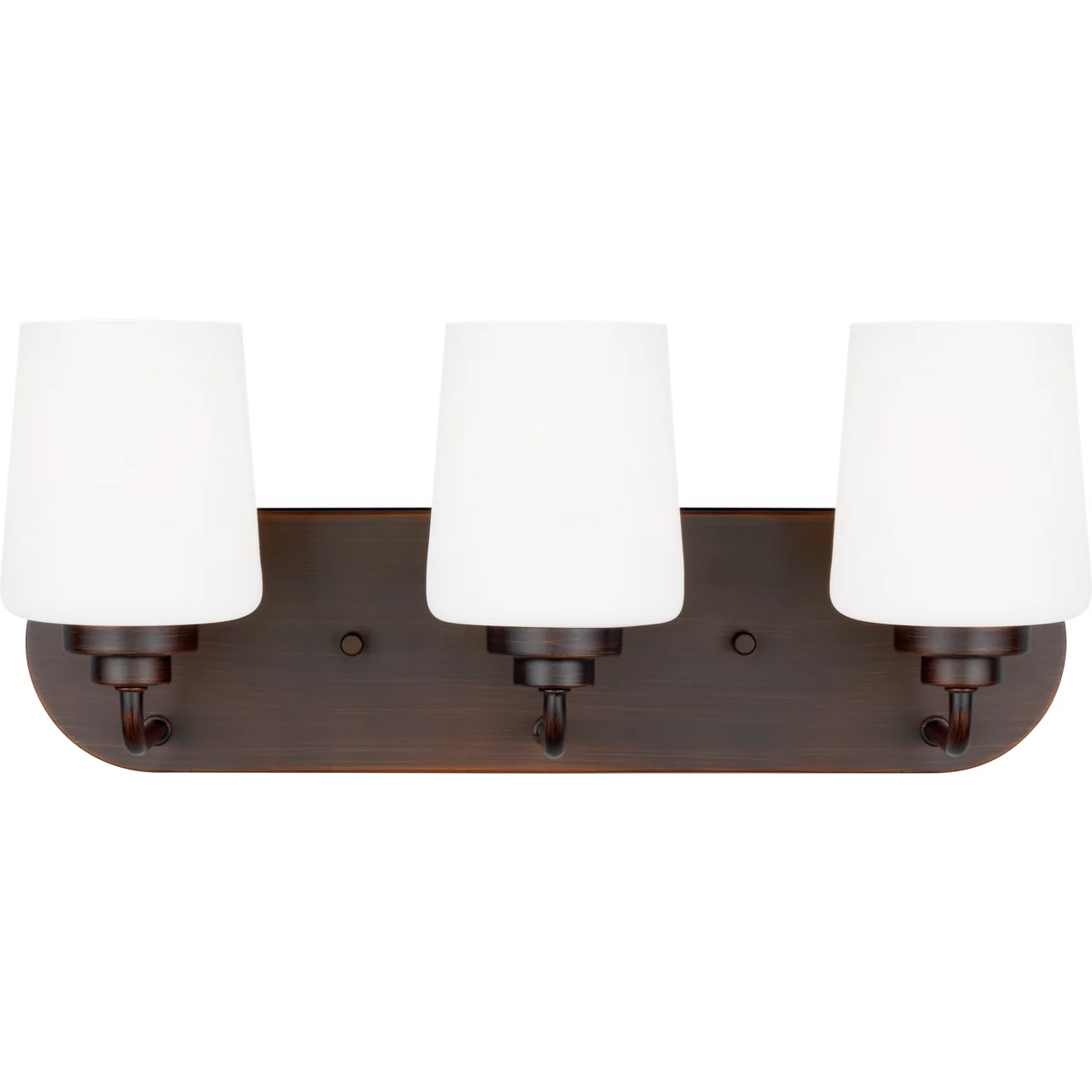 Windom 3 Light 18 inch Bronze Wall Bath Fixture Wall Light in Burnt Sienna
