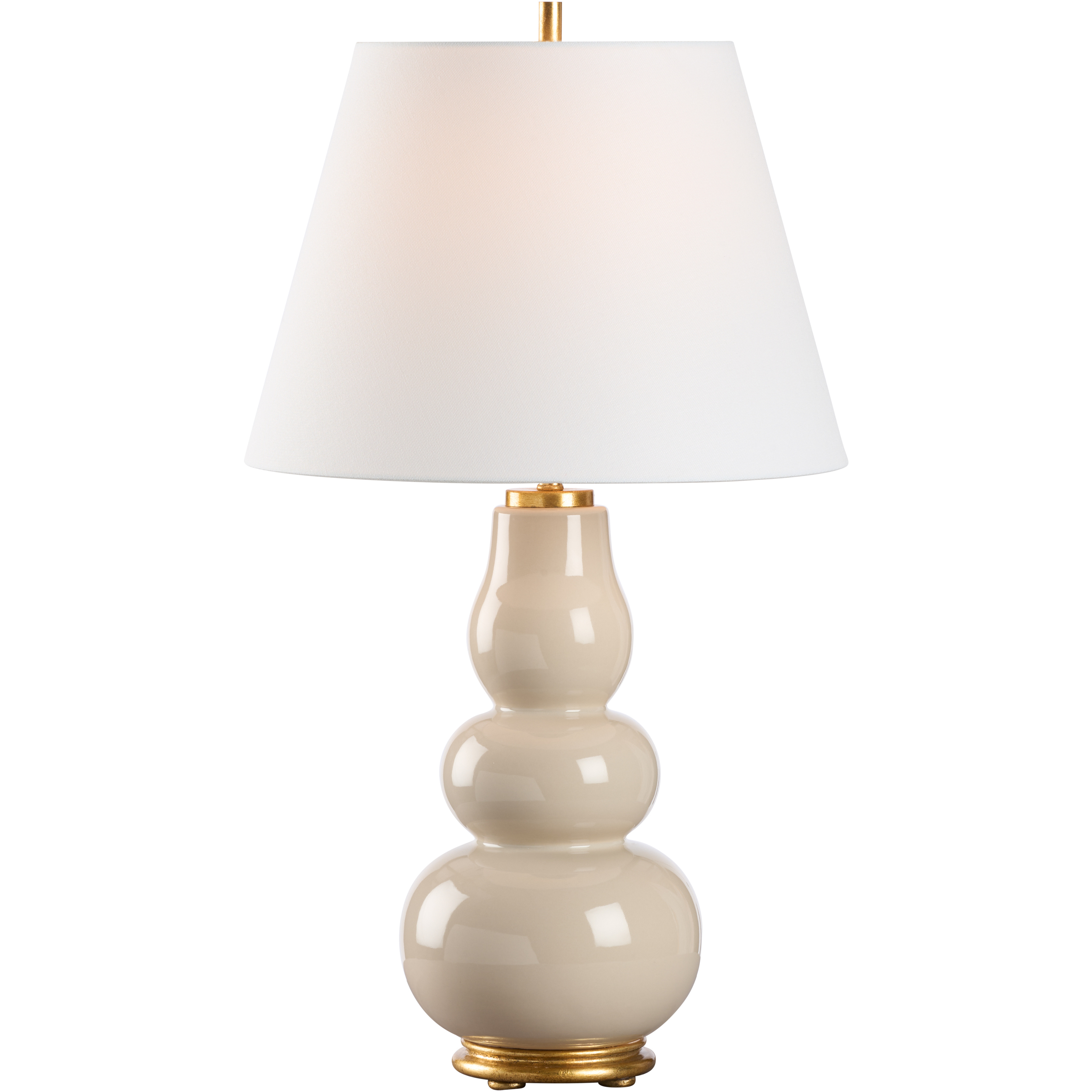 Denise 20.5 inch 100.00 watt Tan and Gold Table Lamp Portable Light