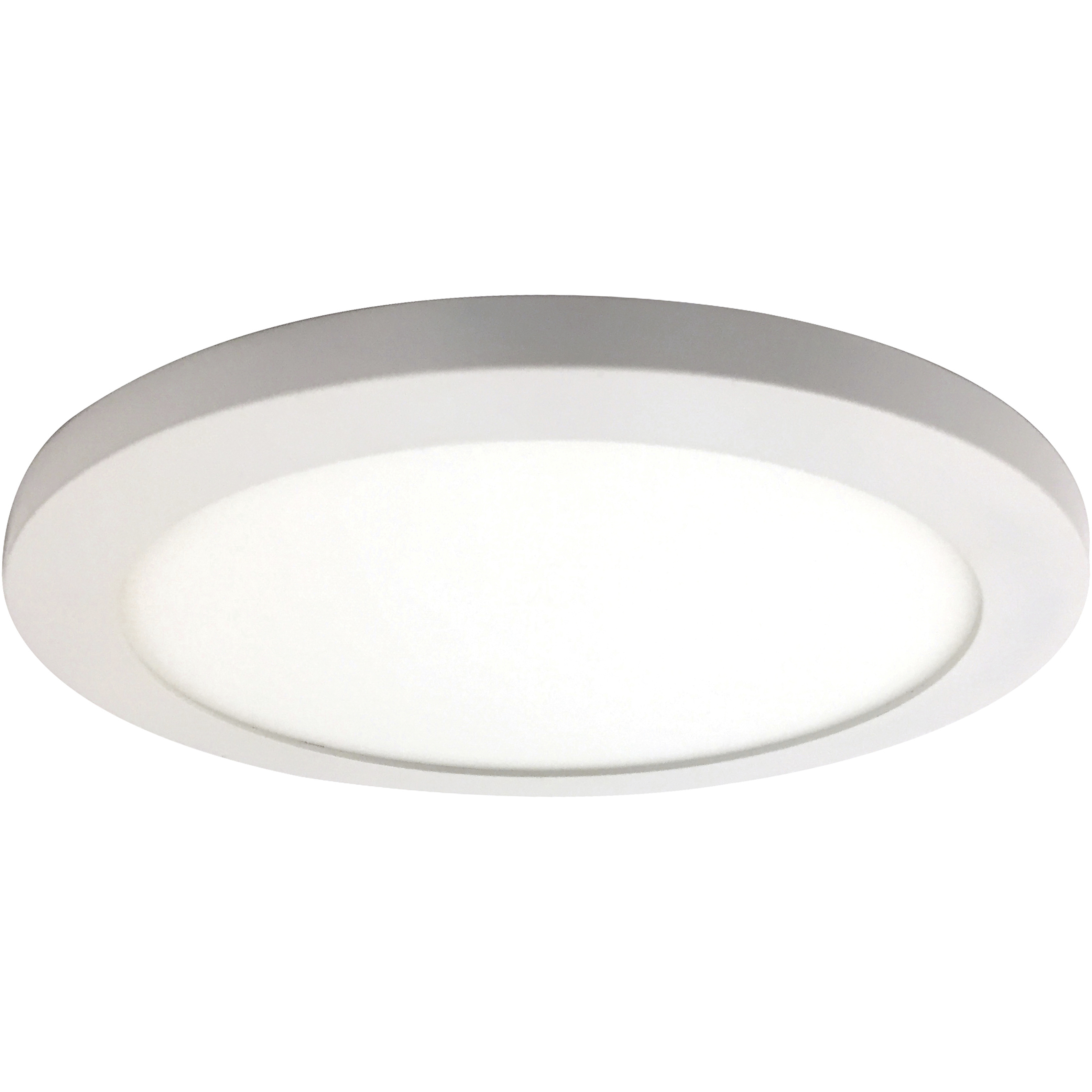 Disc LED 9.5 inch Brushed Steel Flush Mount Ceiling Light