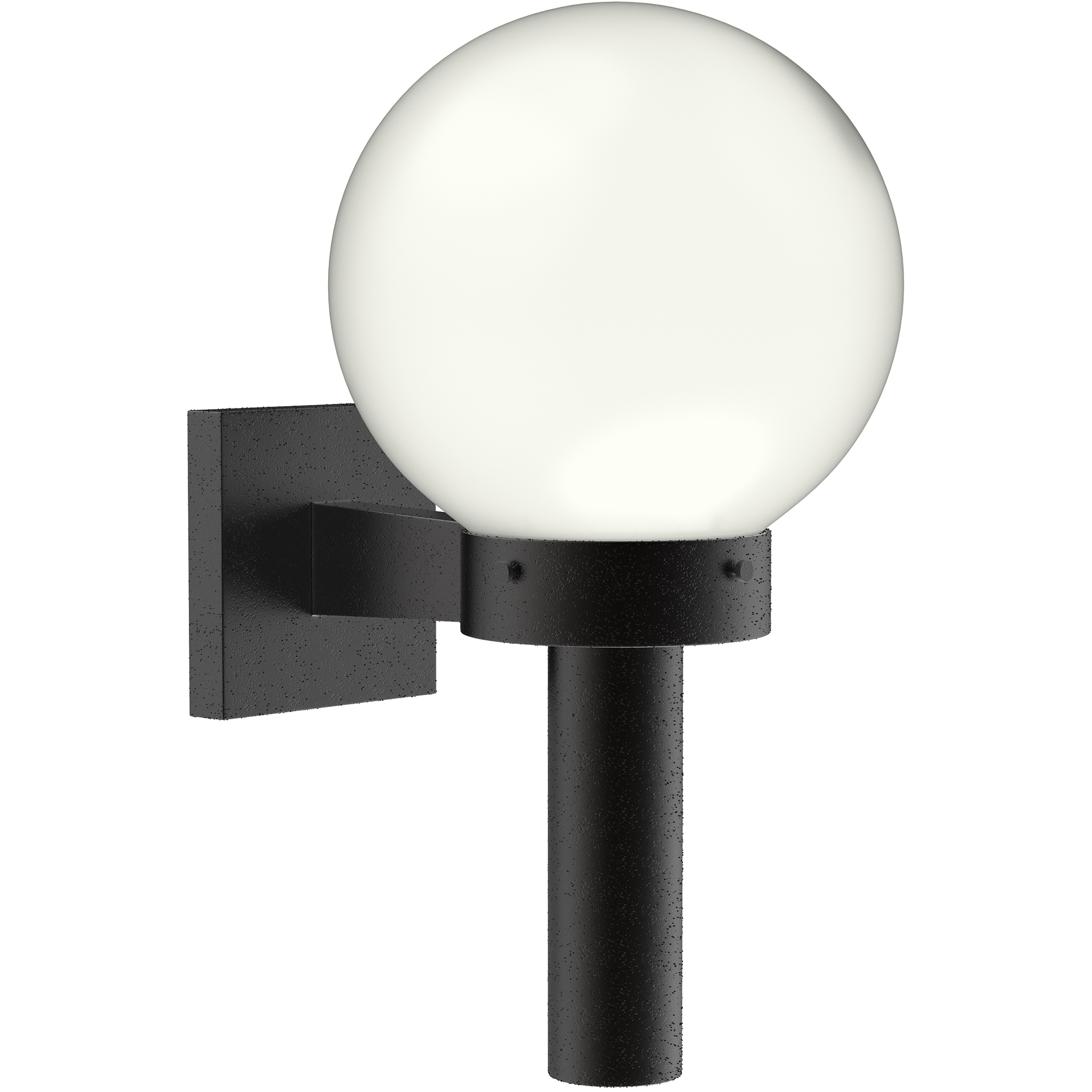 Acrylic Globe Outdoor Wall Lantern