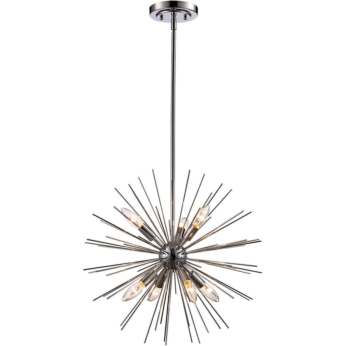 Collina 7 Light 20 inch Polished Chrome Pendant Ceiling Light