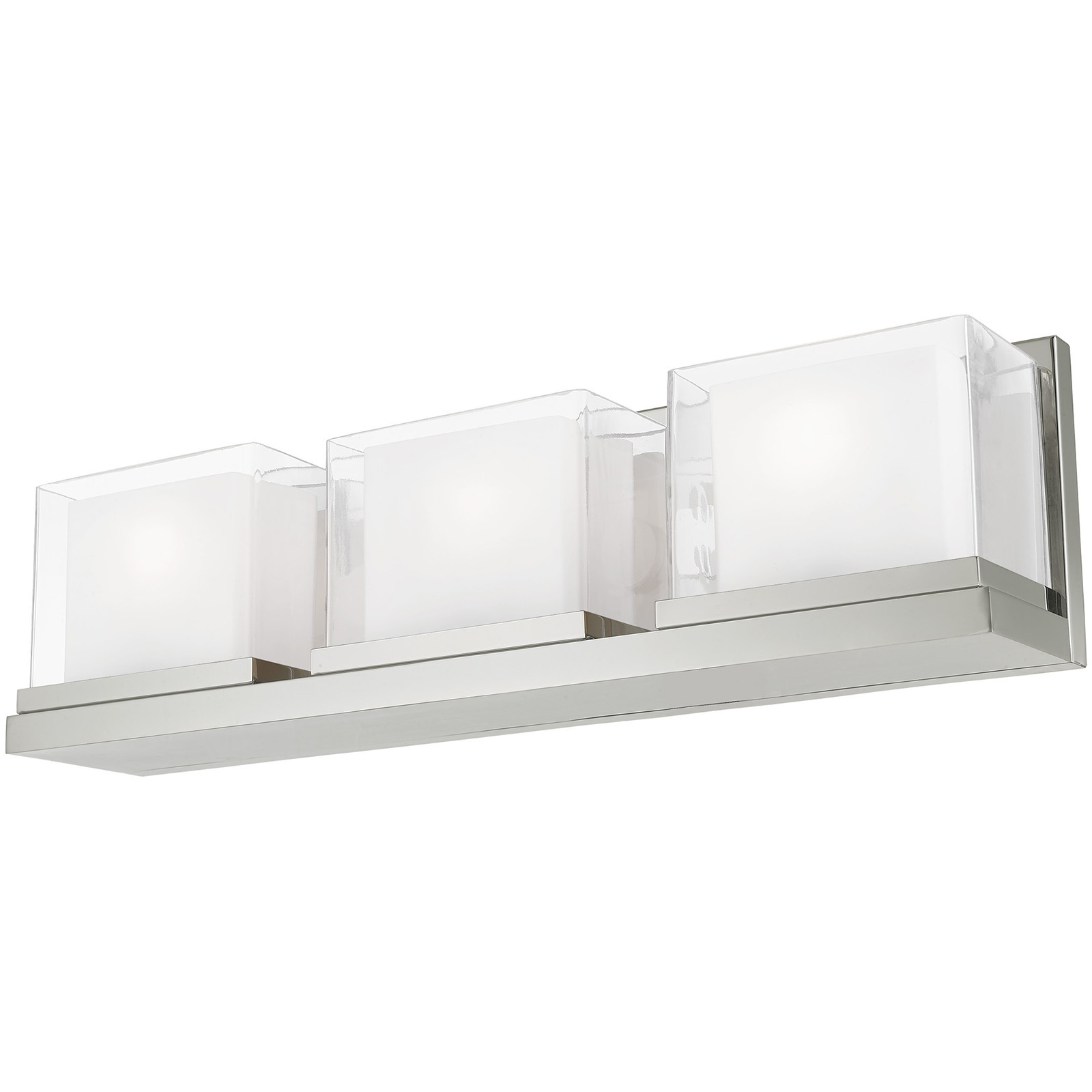 Duval 3 Light 24 inch Polished Chrome Bath Vanity Wall Light