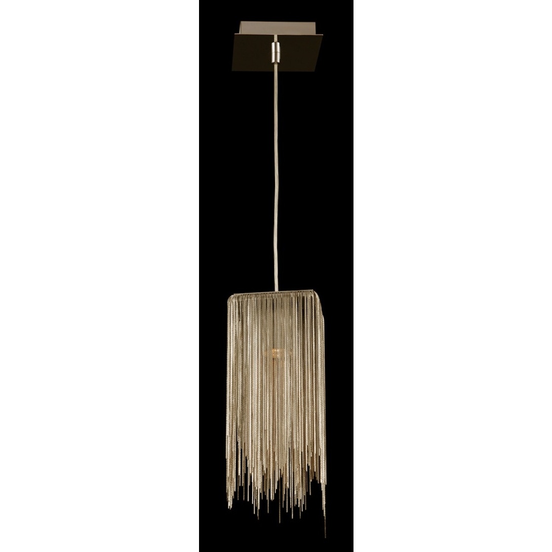Fountain Ave. LED 6 inch Gold Pendant Ceiling Light