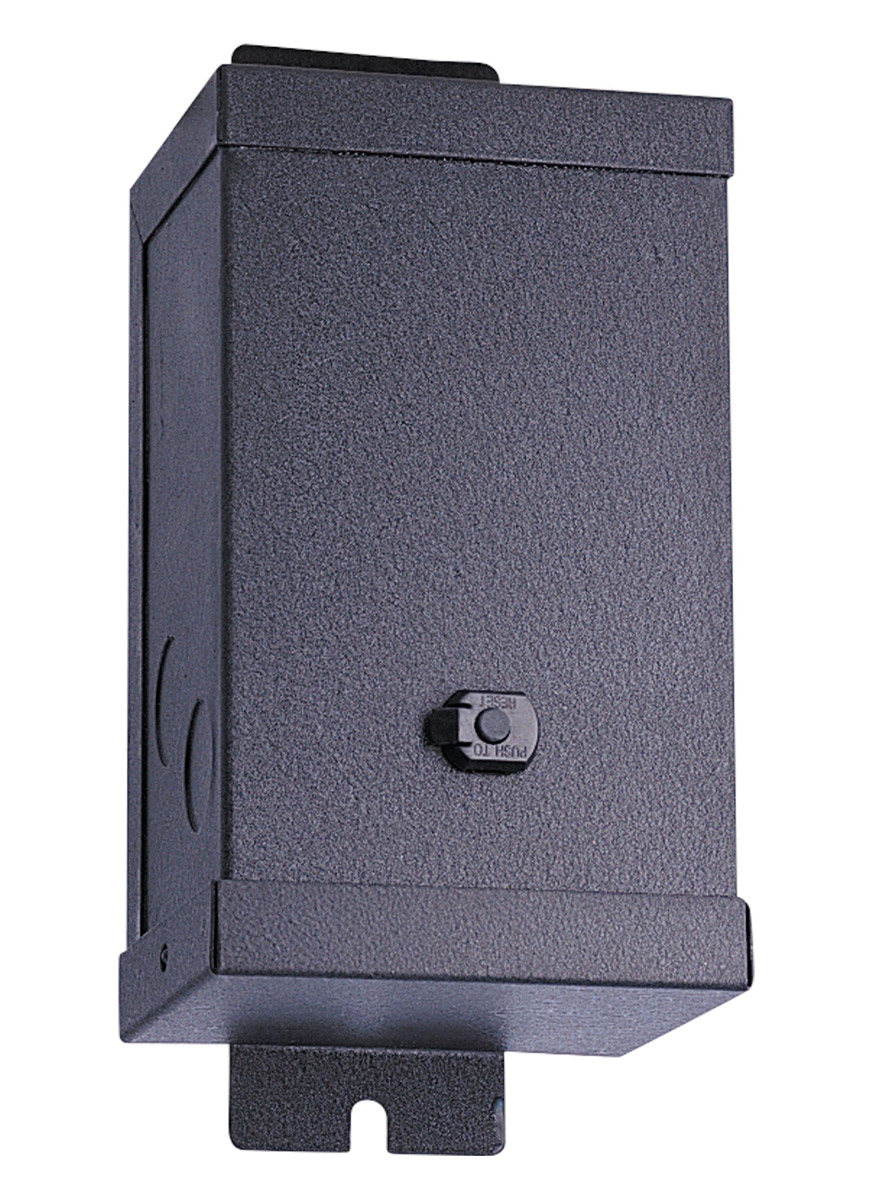 Hardwire Transformers 12V 10.56 inch Black Under Cabinet Hardwire Magnetic Transformer, 12V 300W