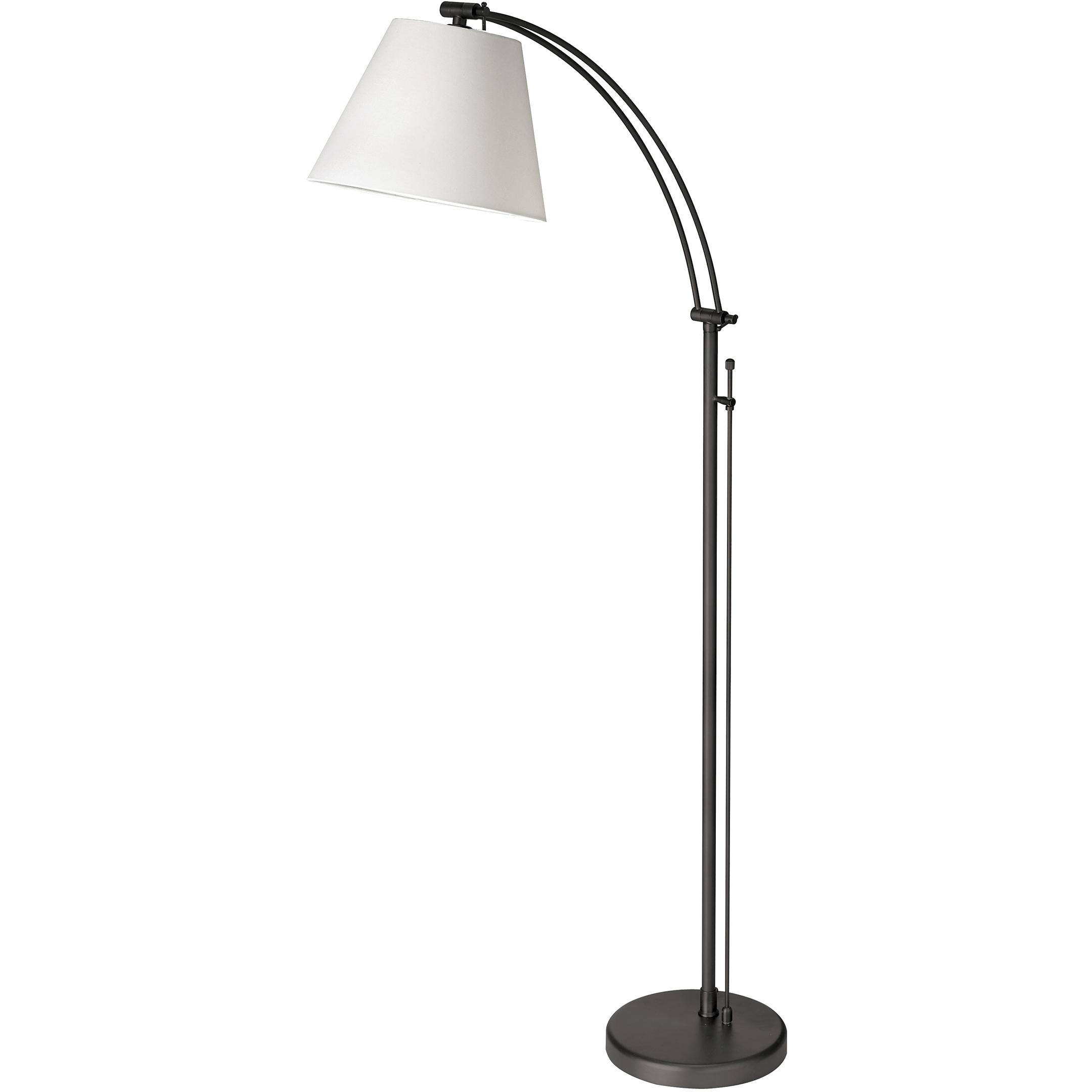 Felix 61 inch 100 watt Matte Black Decorative Floor Lamp Portable Light