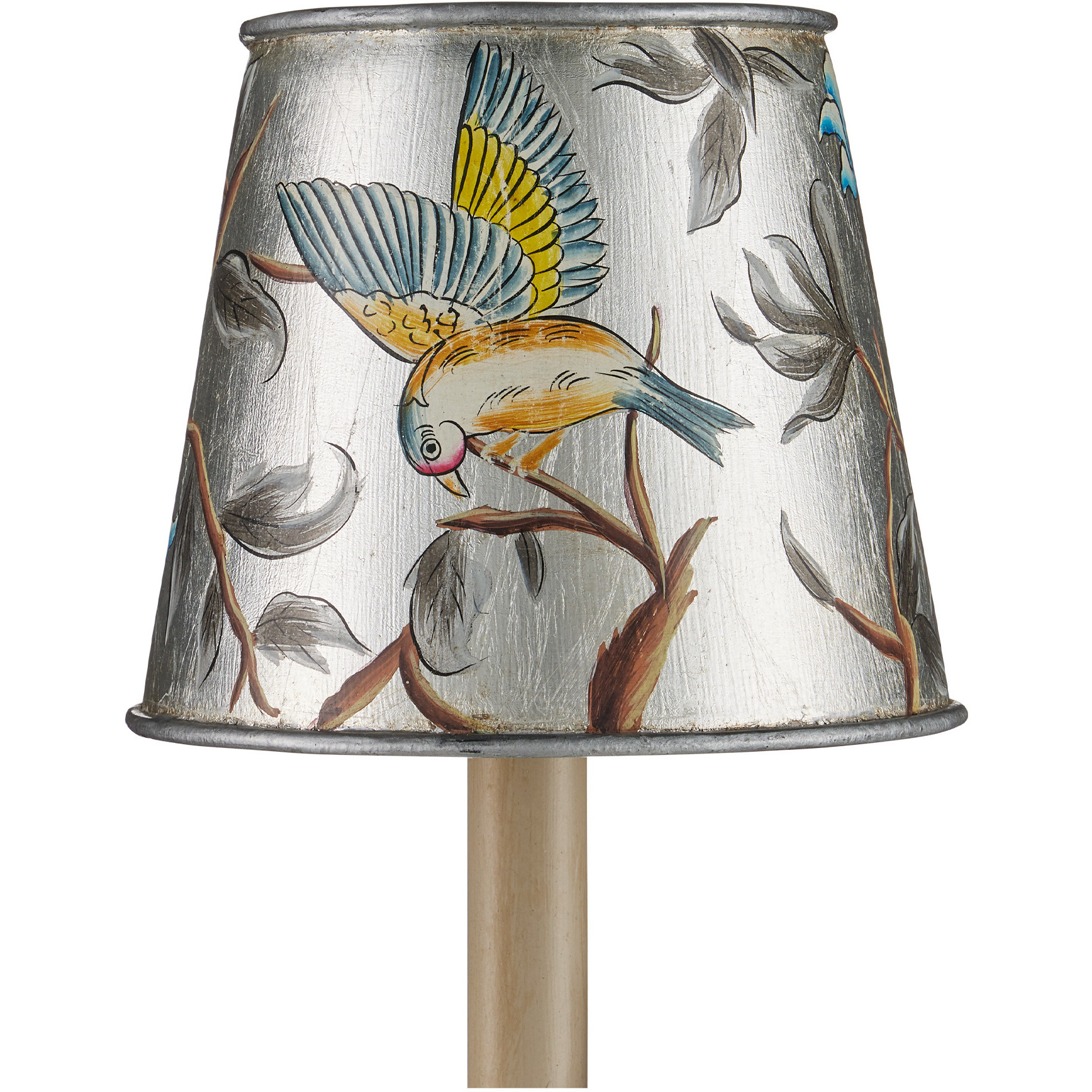 Victoria Silver 6 inch Chandelier Shade