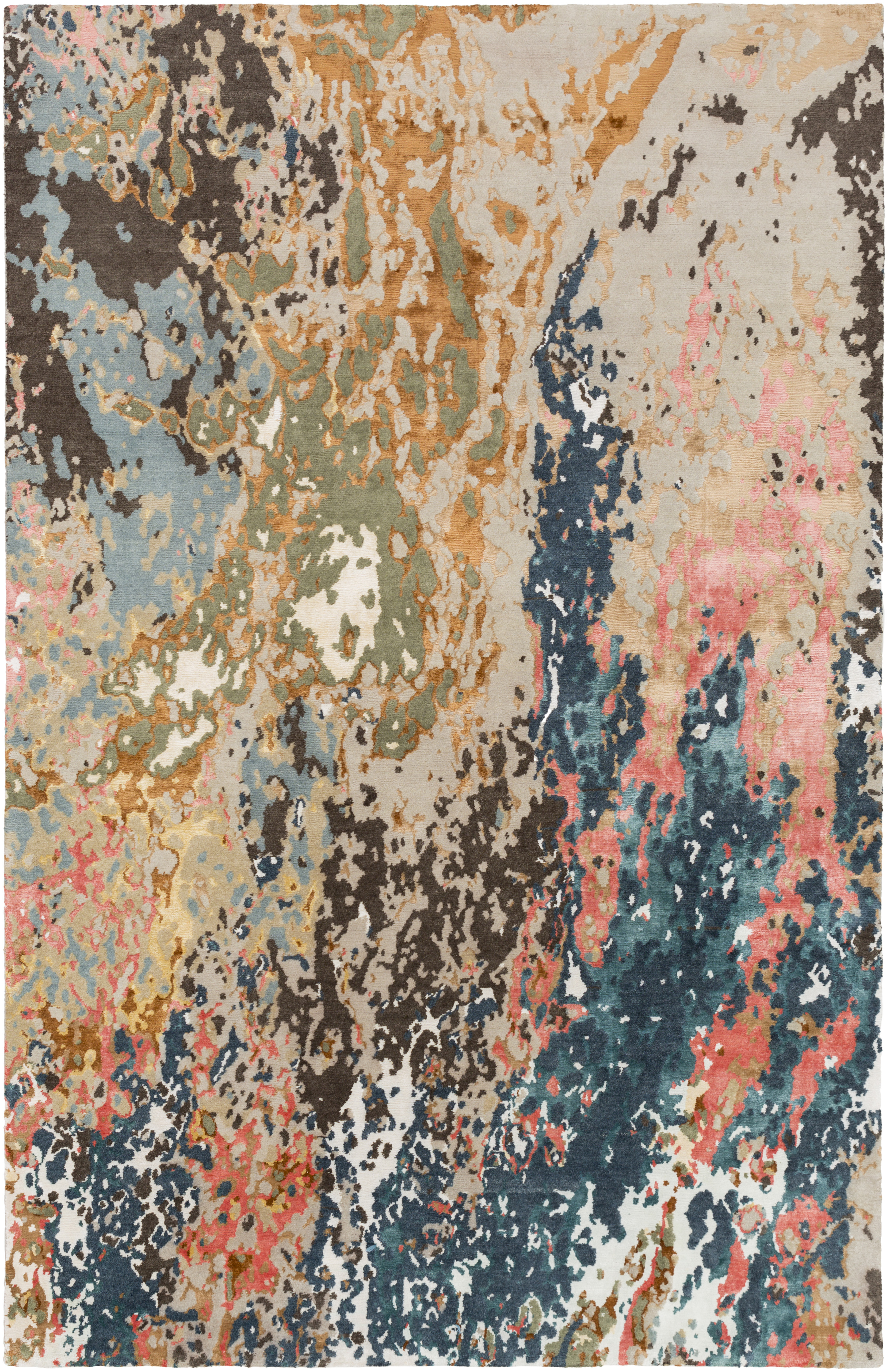 Whitestown 168 X 120 inch Ink Blue Rug, Rectangle
