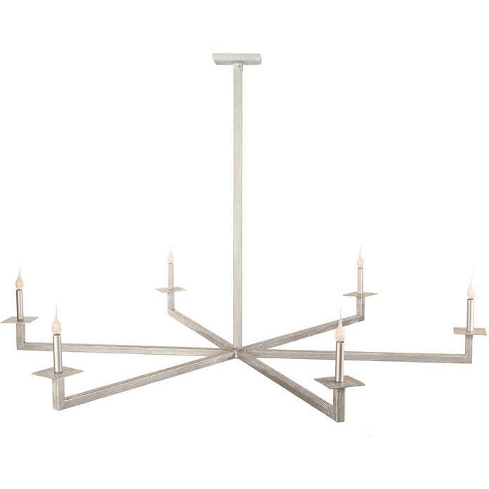 New Traditional 6 Light Sea Salt Chandelier Ceiling Light