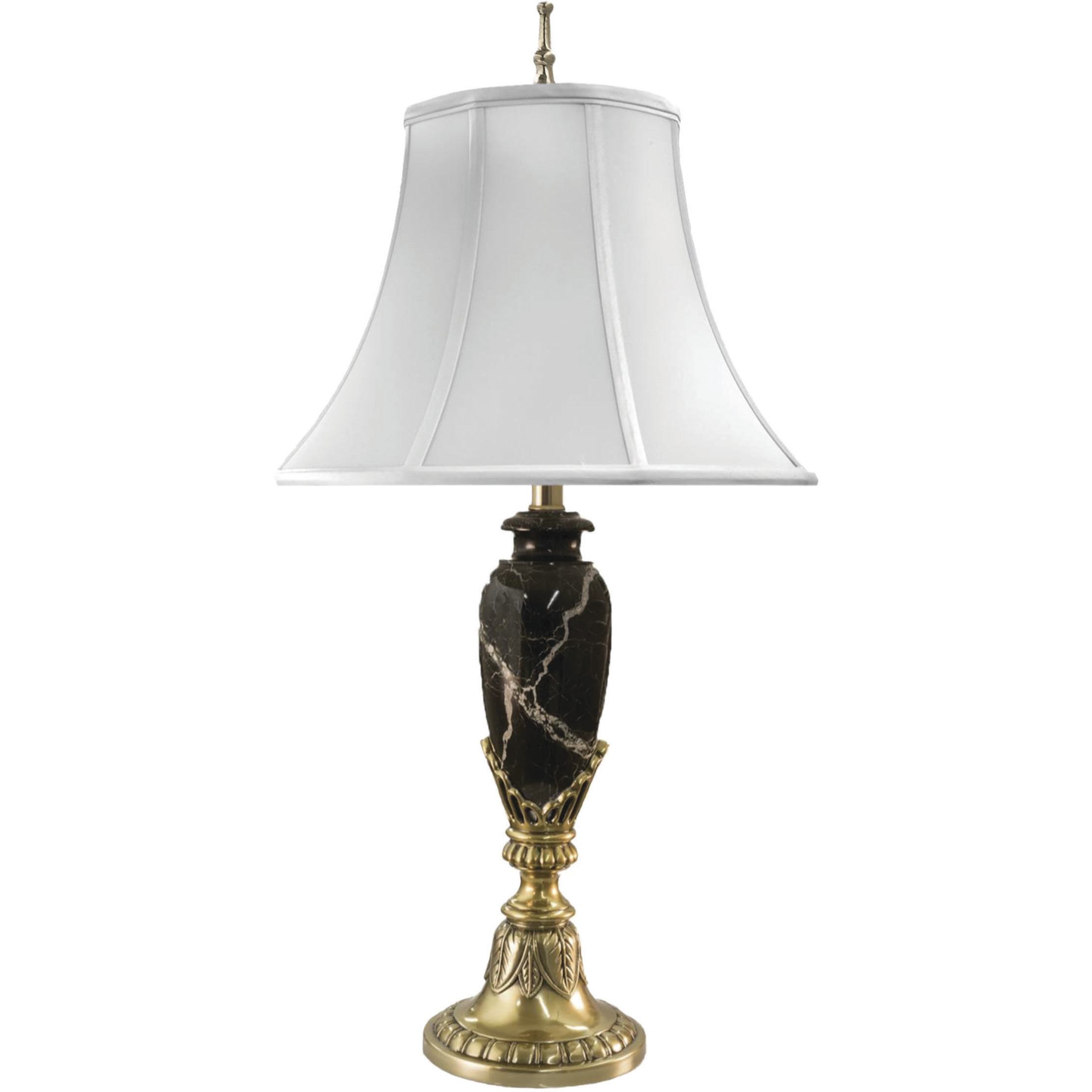 Ellie 31 inch 150 watt Burnished Brass Table Lamp Portable Light