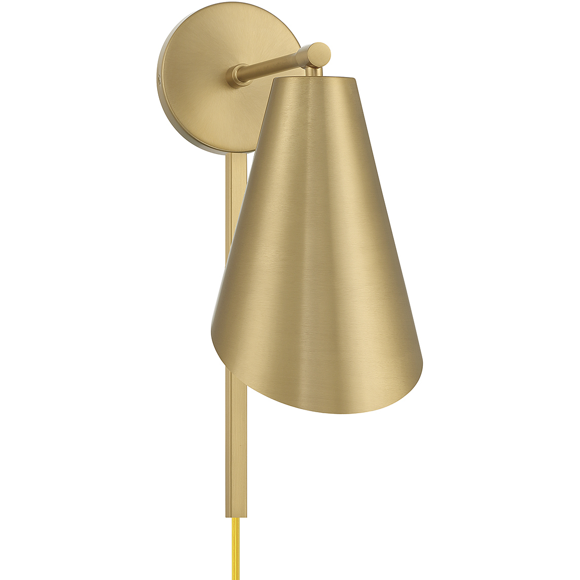 Stella 1 Light 6 inch Natural Brass Wall Sconce Wall Light