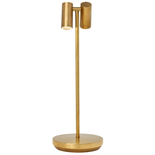 Sean Lavin Doppia 14.6 inch 2.2 watt Natural Brass Outdoor Rechargeable Table Lamp