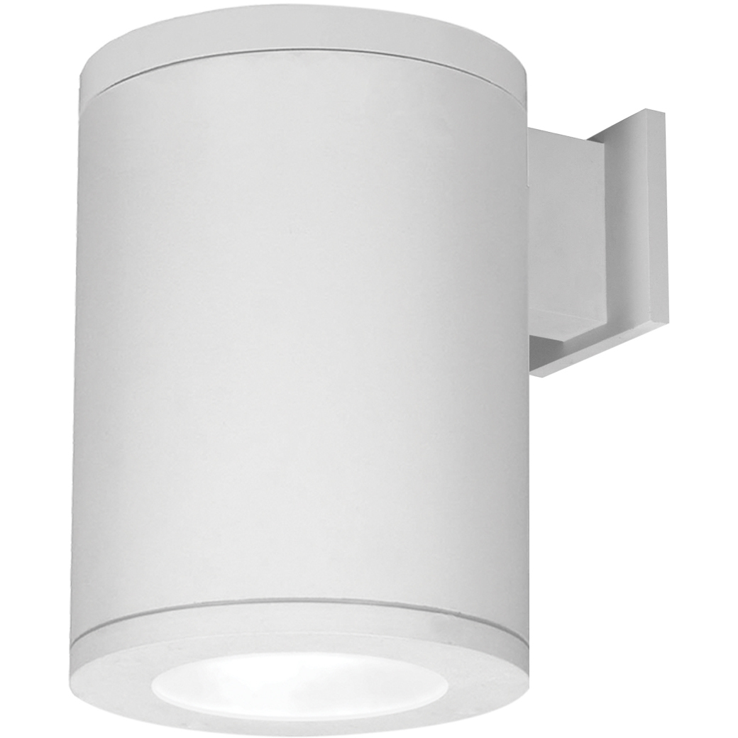Tube Arch Sconce Wall Light in Flood, 85, 2700K, White, Towards Wall