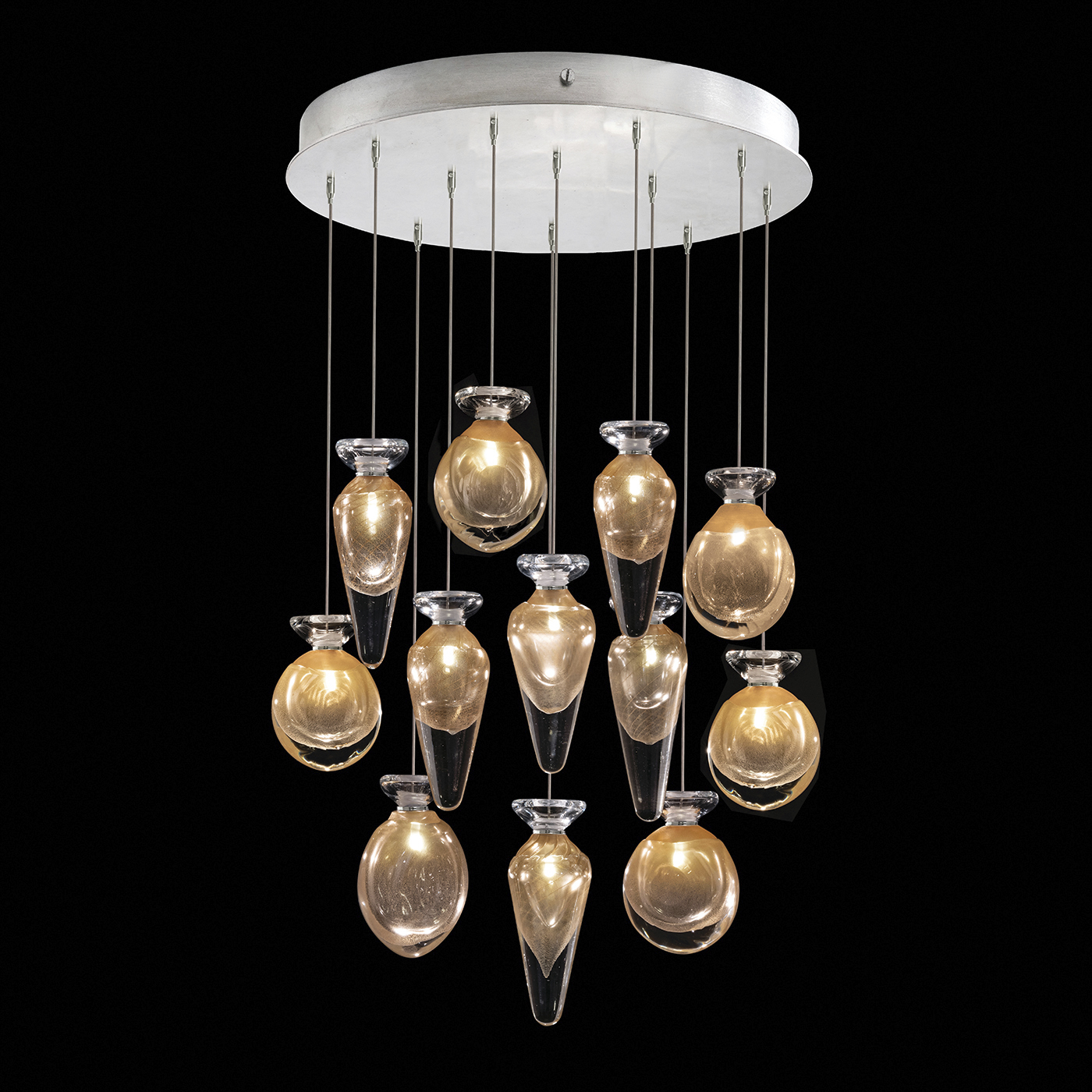 Essence 12 Light 21 inch Silver Pendant Ceiling Light