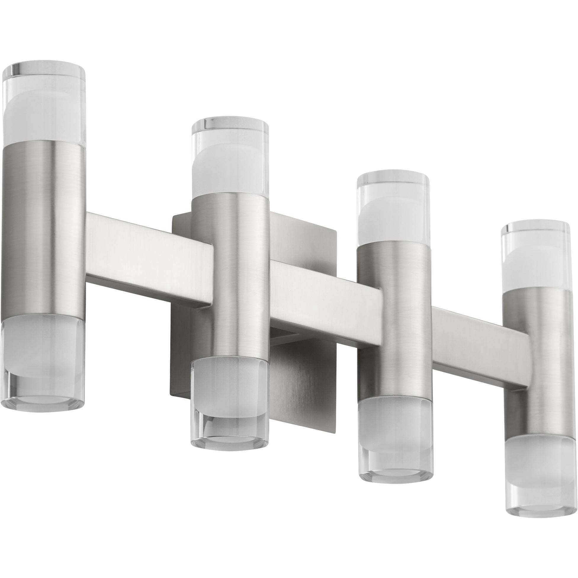 Alarum 8 Light 21 inch Satin Nickel Vanity Light Wall Light