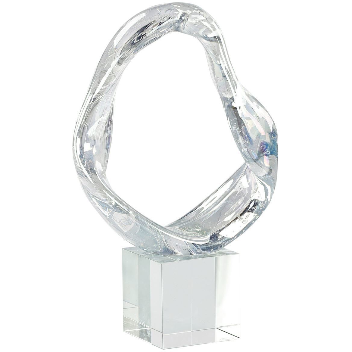 Prismatic Loop 15.25 X 9.5 inch Sculpture, Small