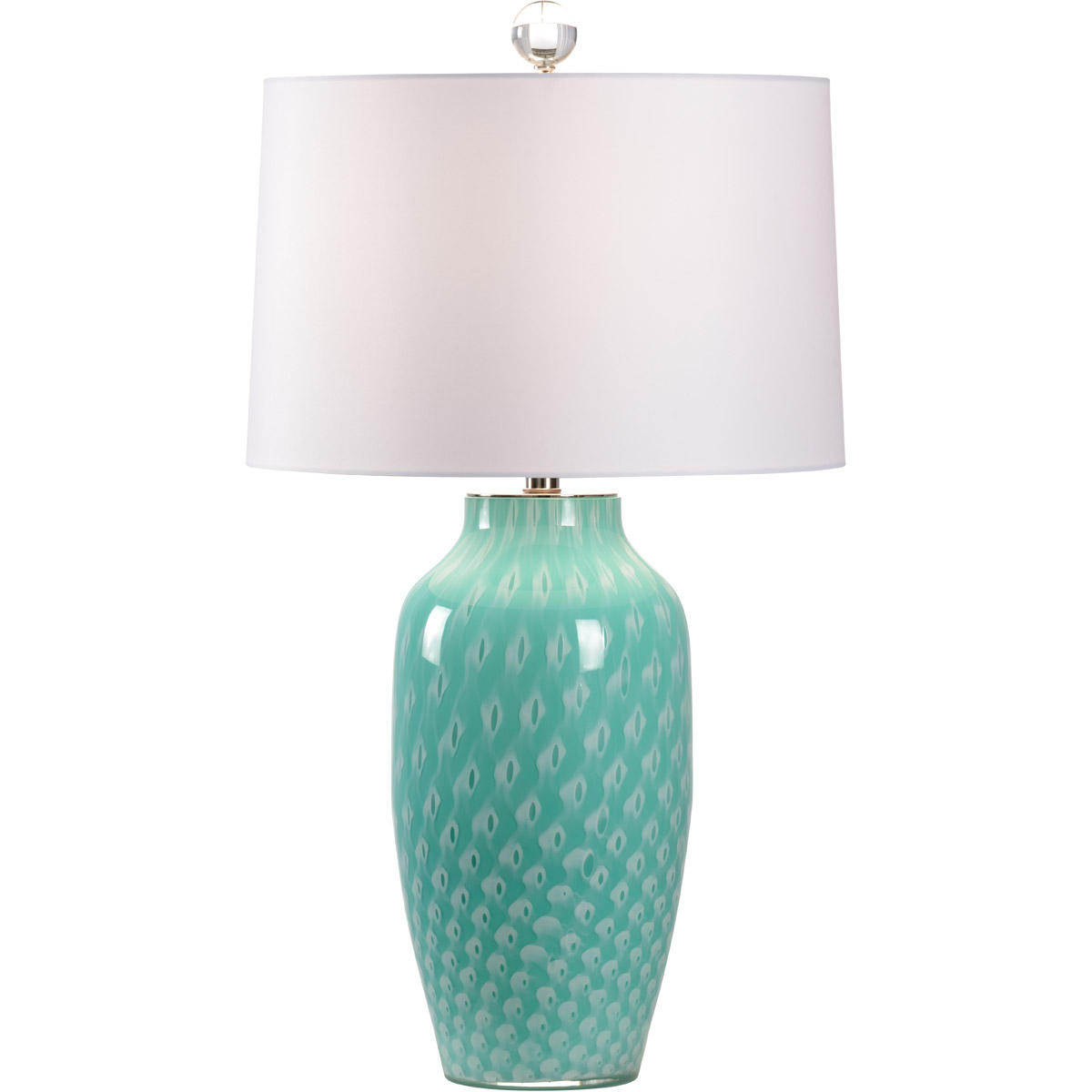 Vietri 31 inch 100.00 watt Mint Green/White Table Lamp Portable Light