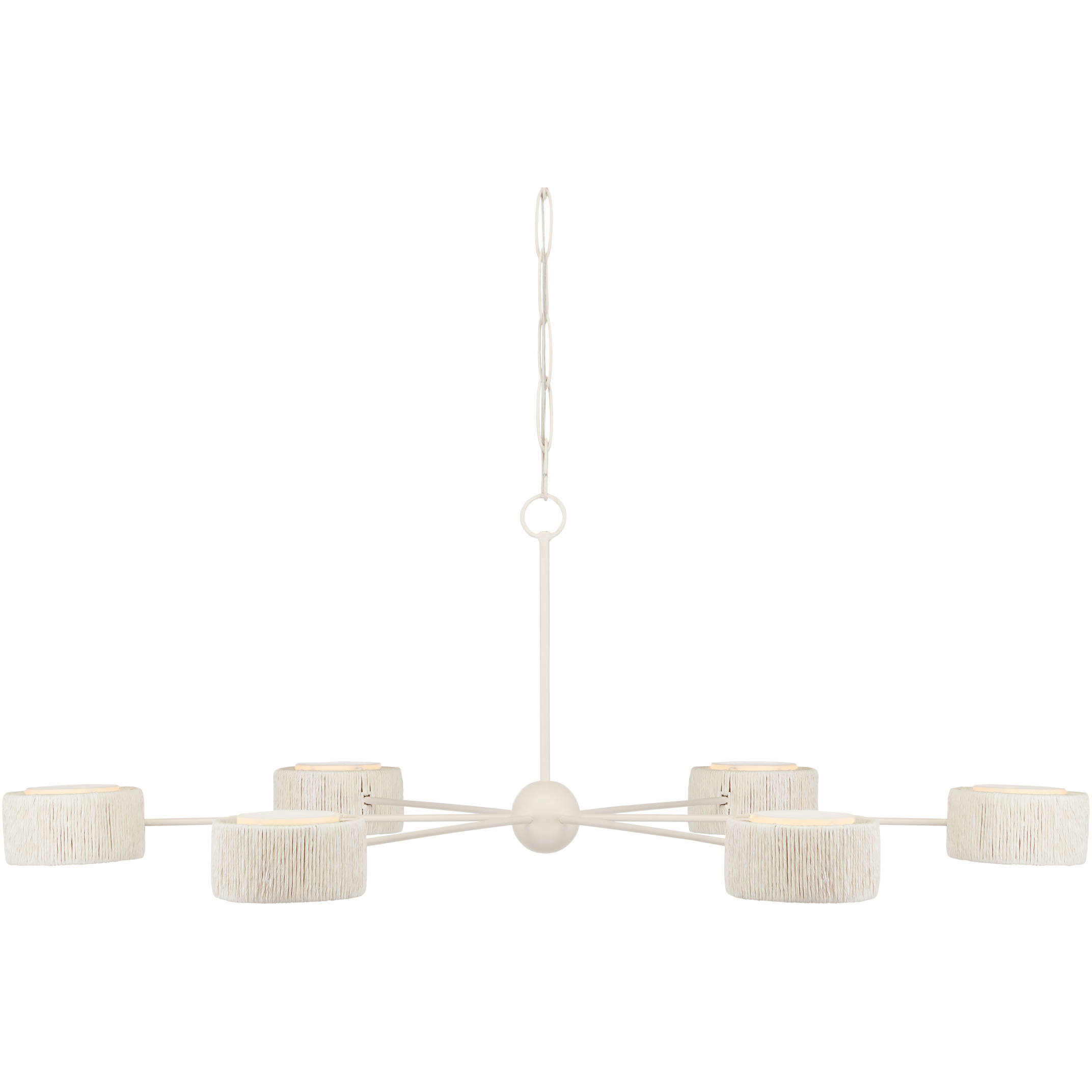 Monreale LED 54 inch White Chandelier Ceiling Light