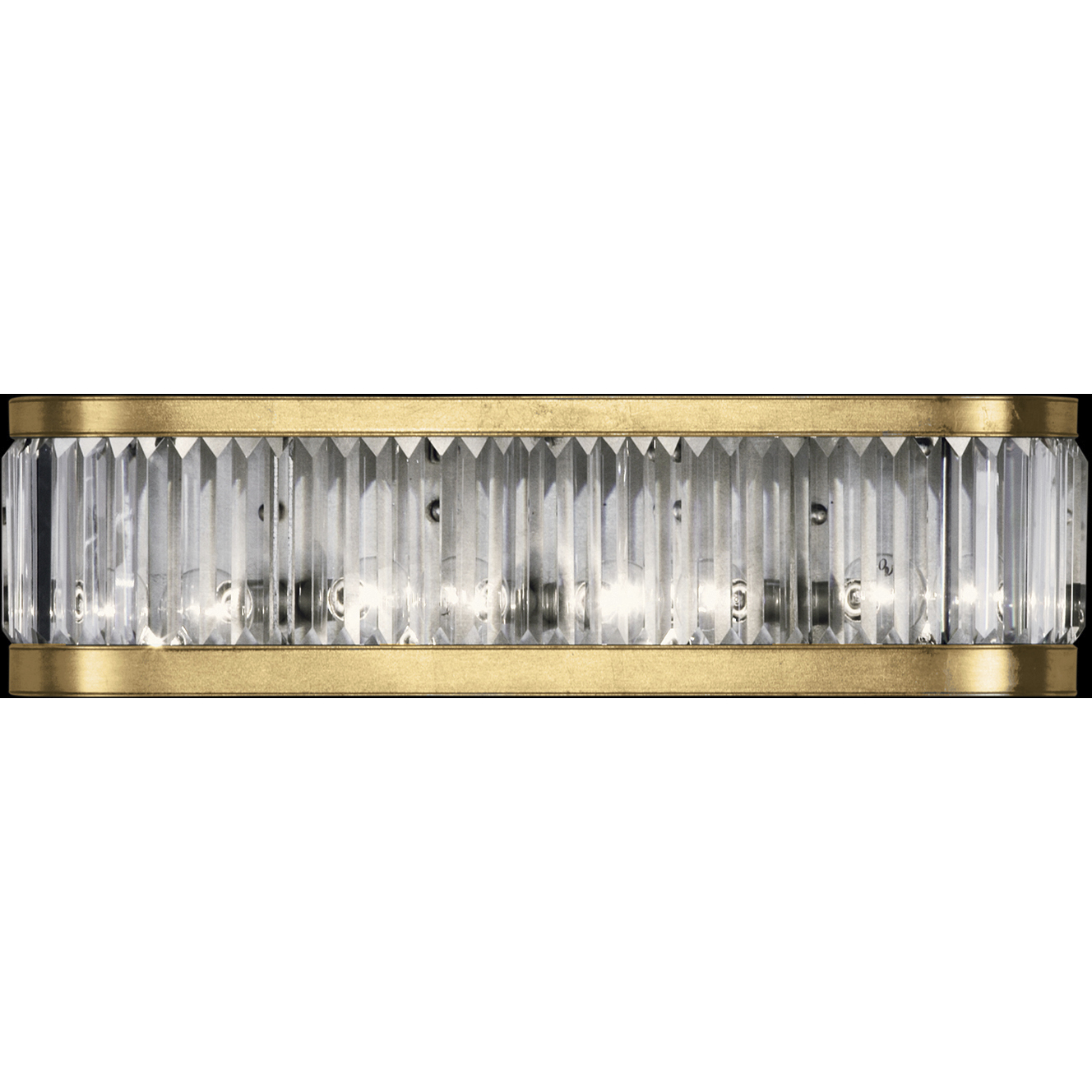 Crystal Enchantment 4 Light 26 inch Gold Sconce Wall Light