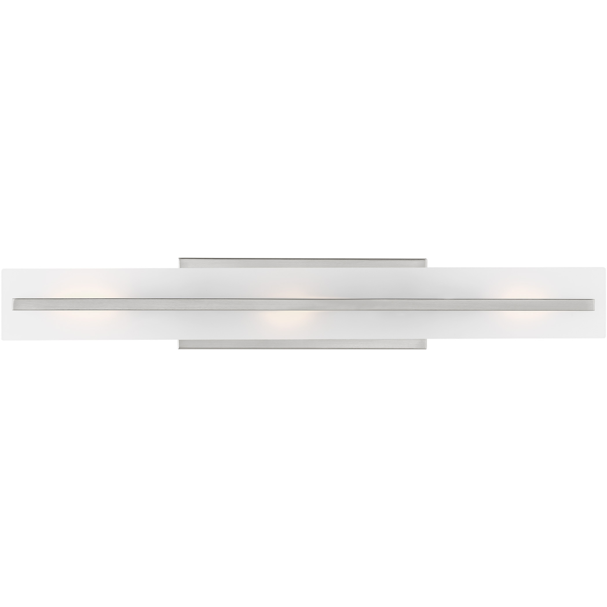 Dex Bath Vanity Wall Light in Brushed Nickel