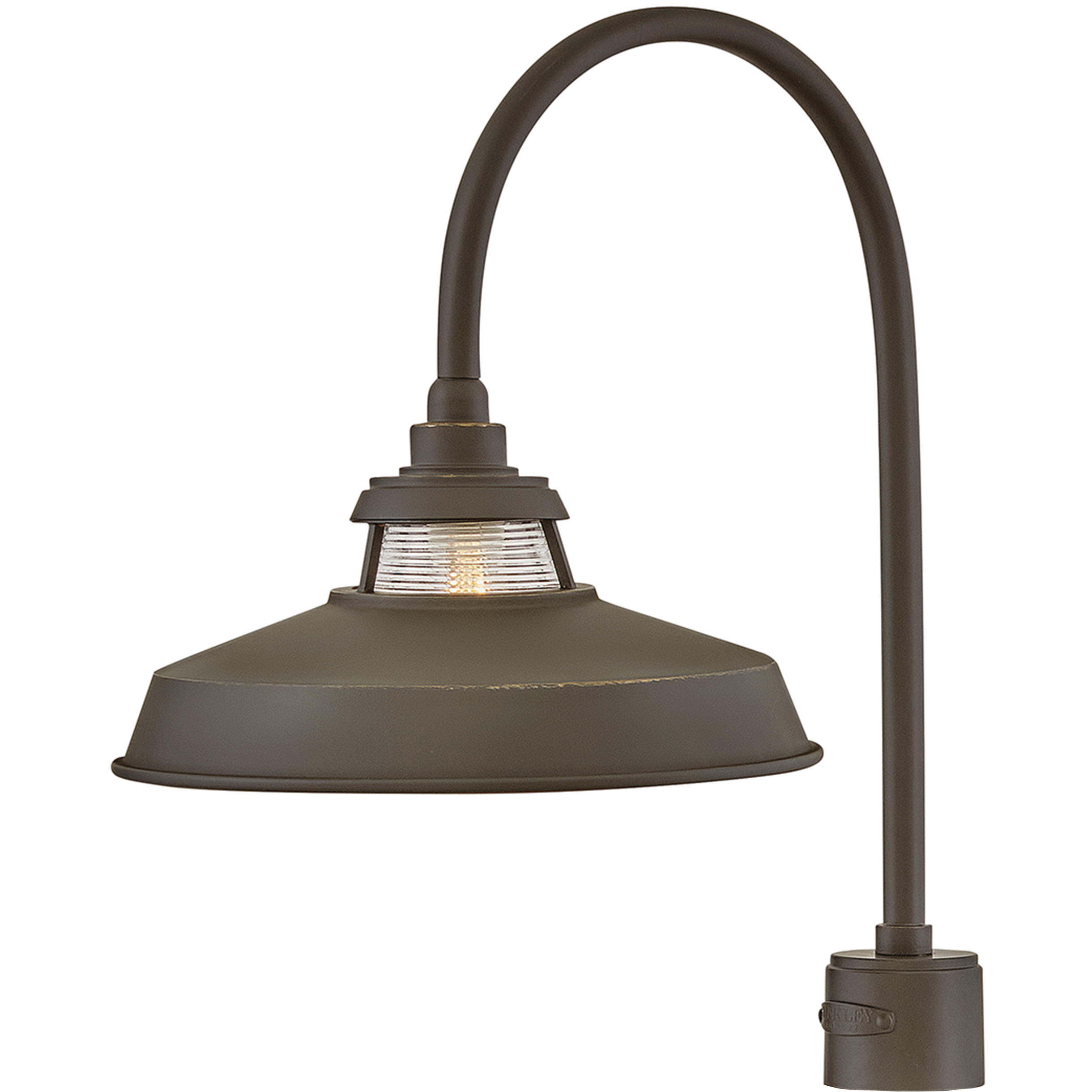 Troyer 1 Light 22.25 inch Oil Rubbed Bronze Outdoor Post Mount