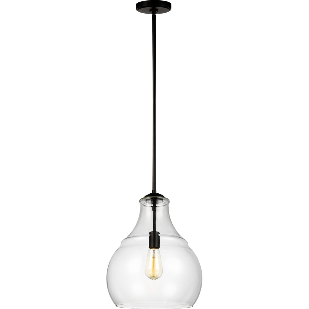 Zola 1 Light 13 inch Oil Rubbed Bronze Pendant Ceiling Light