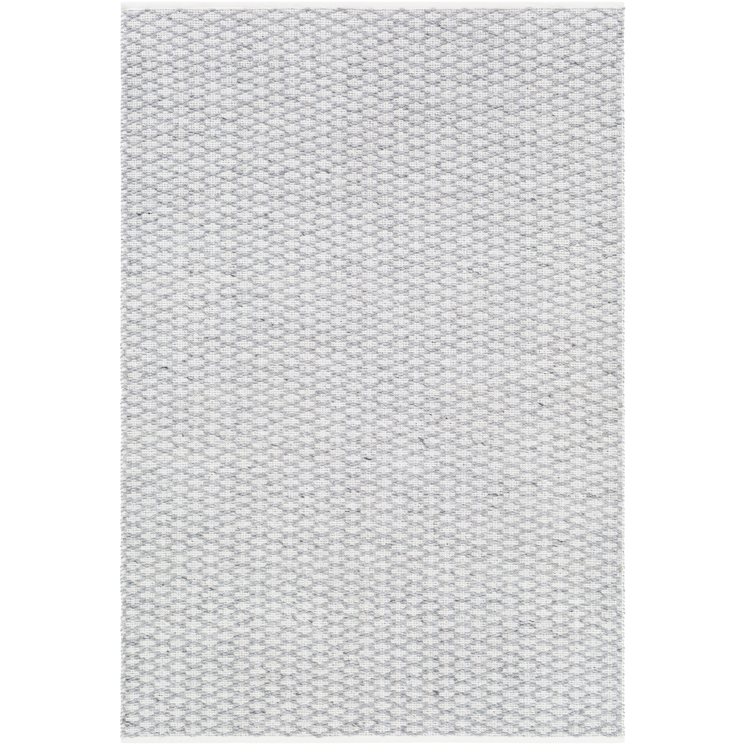 Modena 120 X 96 inch Gray/White Handmade Rug in 8 x 10, Rectangle