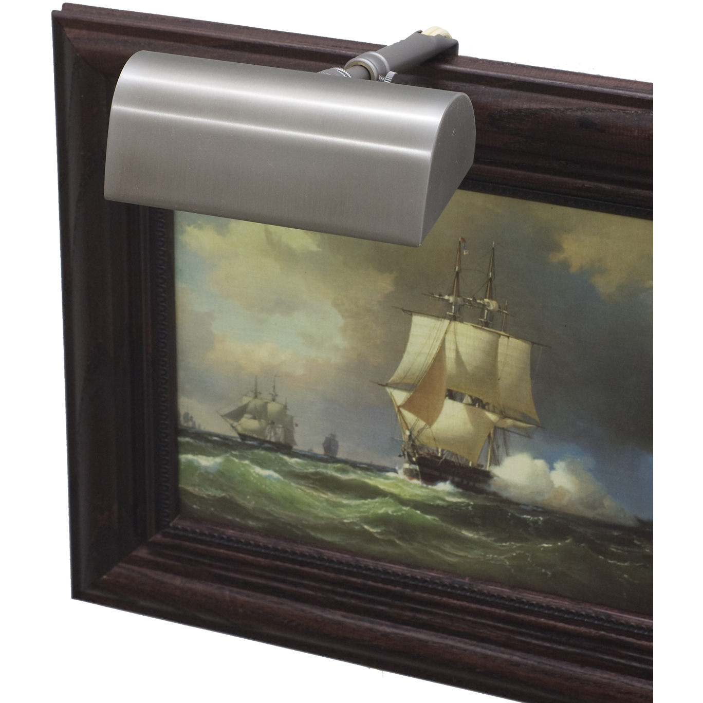 Classic Traditional 15 watt 5 inch Pewter Picture Light Wall Light