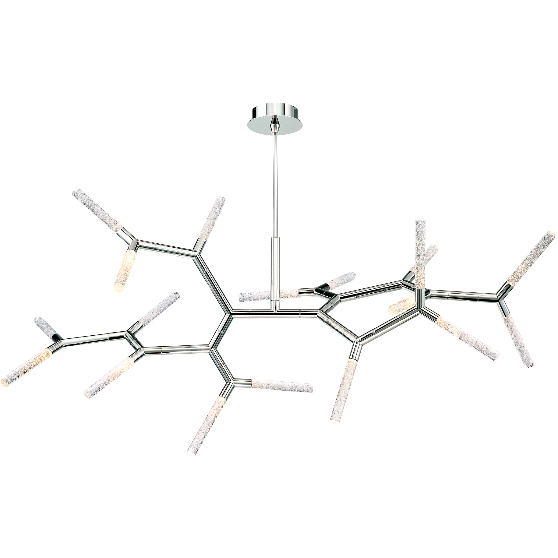 Modern Forms PD 54765 PN Kryptonite LED 55 inch Polished