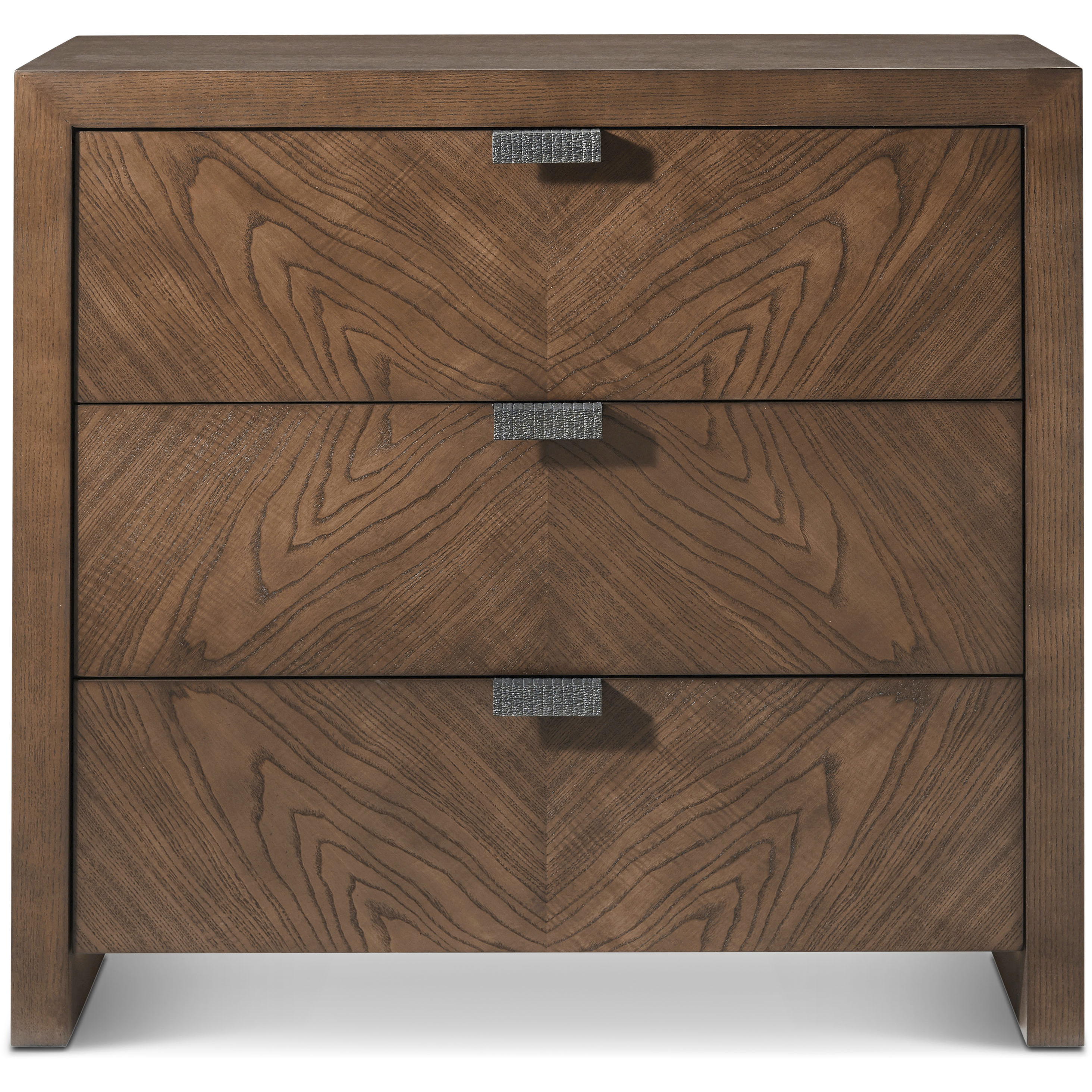 Catalina 32 X 30 inch Earth Nightstand, Wooden, 3-Drawer