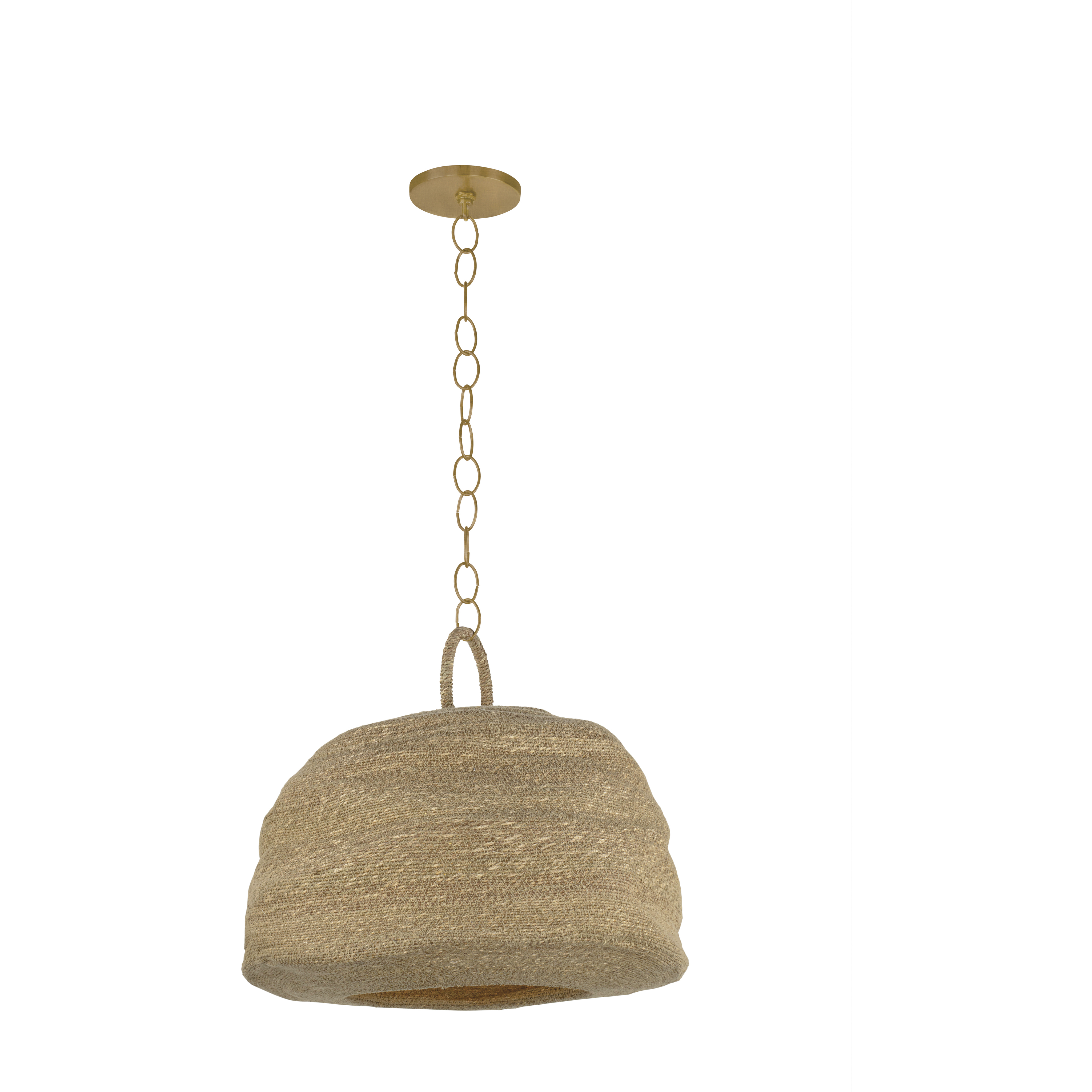 Ferrando 1 Light 25 inch Patina Brass Pendant Ceiling Light