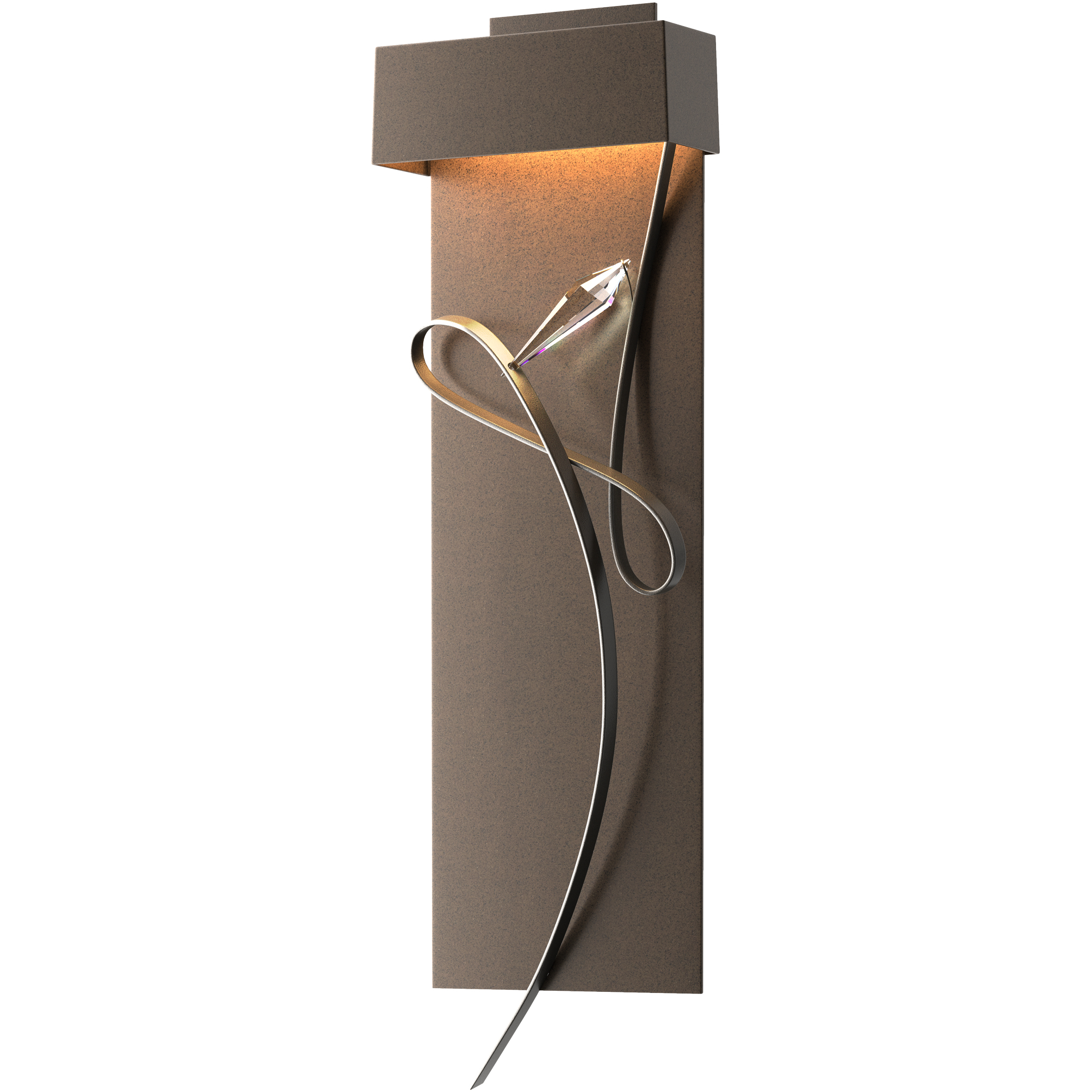 Rhapsody LED 8.6 inch Bronze and Dark Smoke ADA Sconce Wall Light in Bronze/Dark Smoke