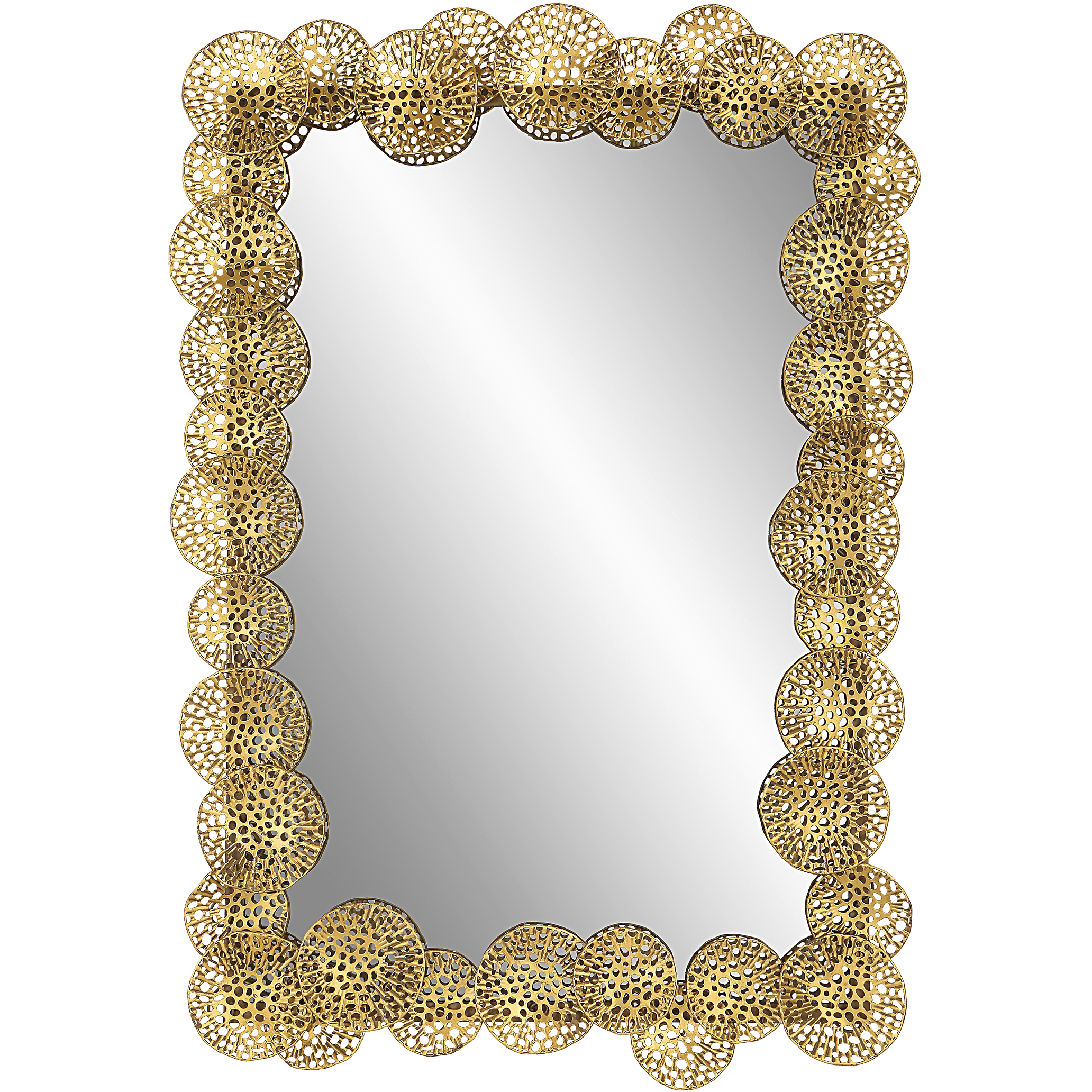 Ripley 44 X 30 inch Gold Mirror