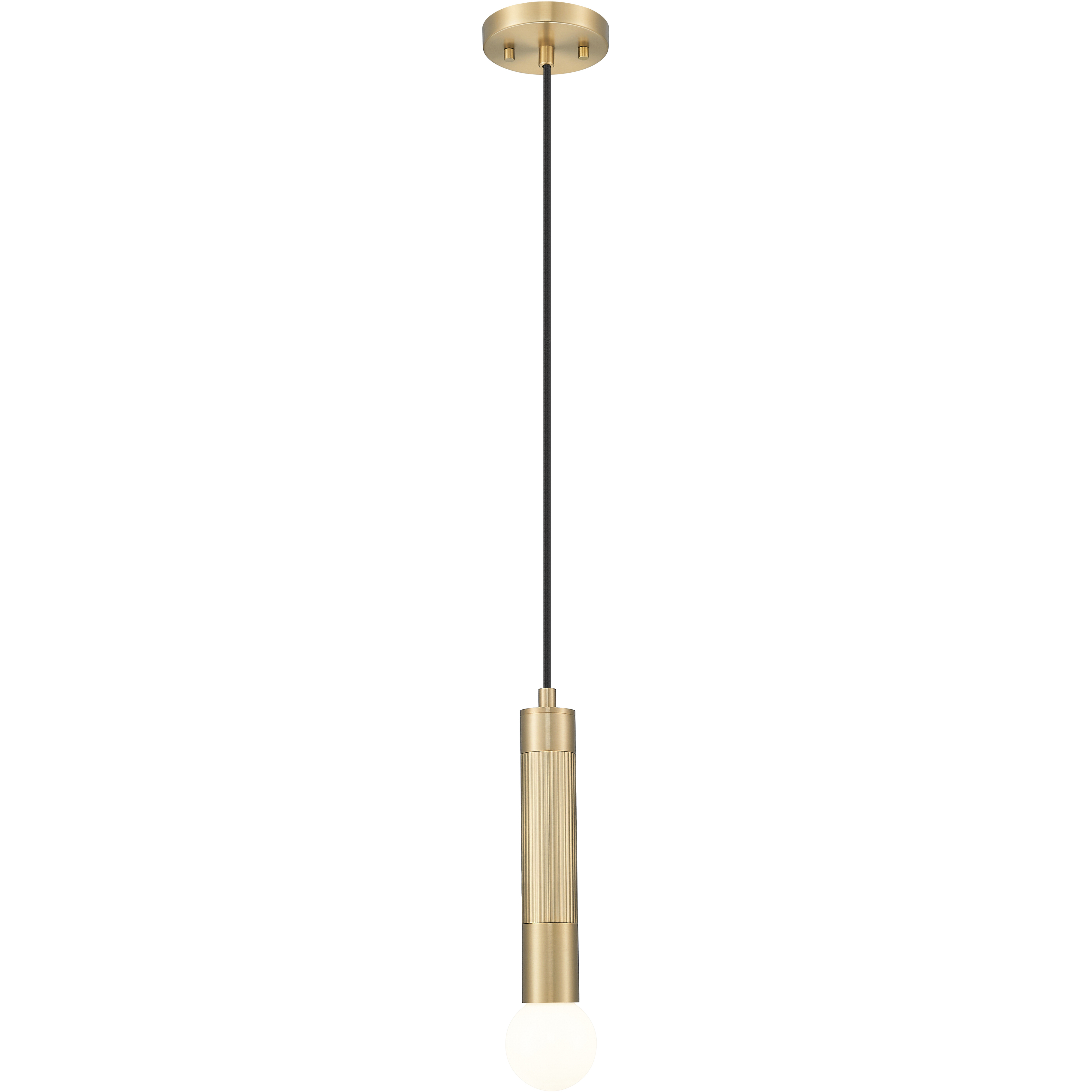 Stari 1 Light 4.75 inch Modern Gold Pendant Ceiling Light