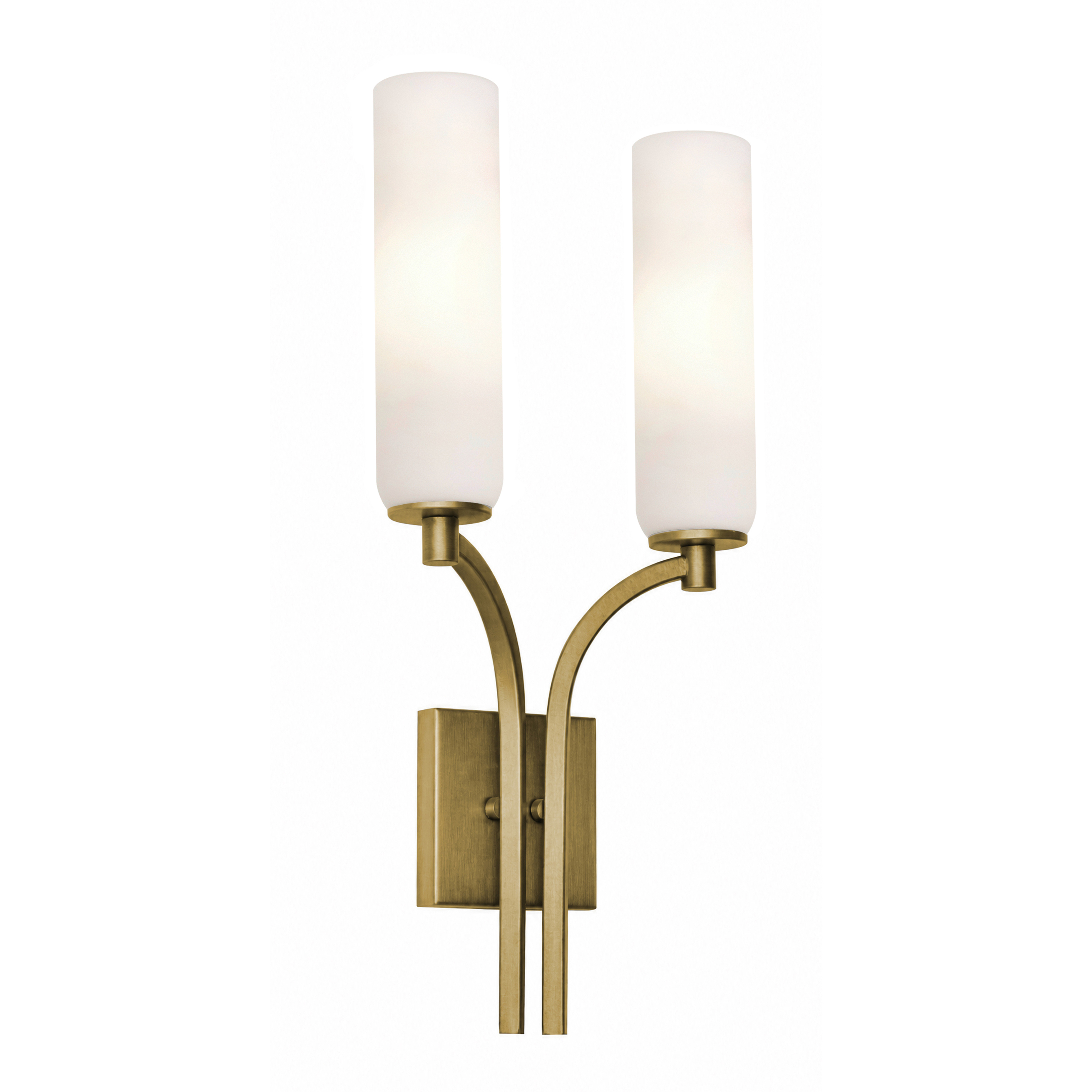 Ellington 2 Light 10 inch Light Antique Brass Wall Sconce Wall Light