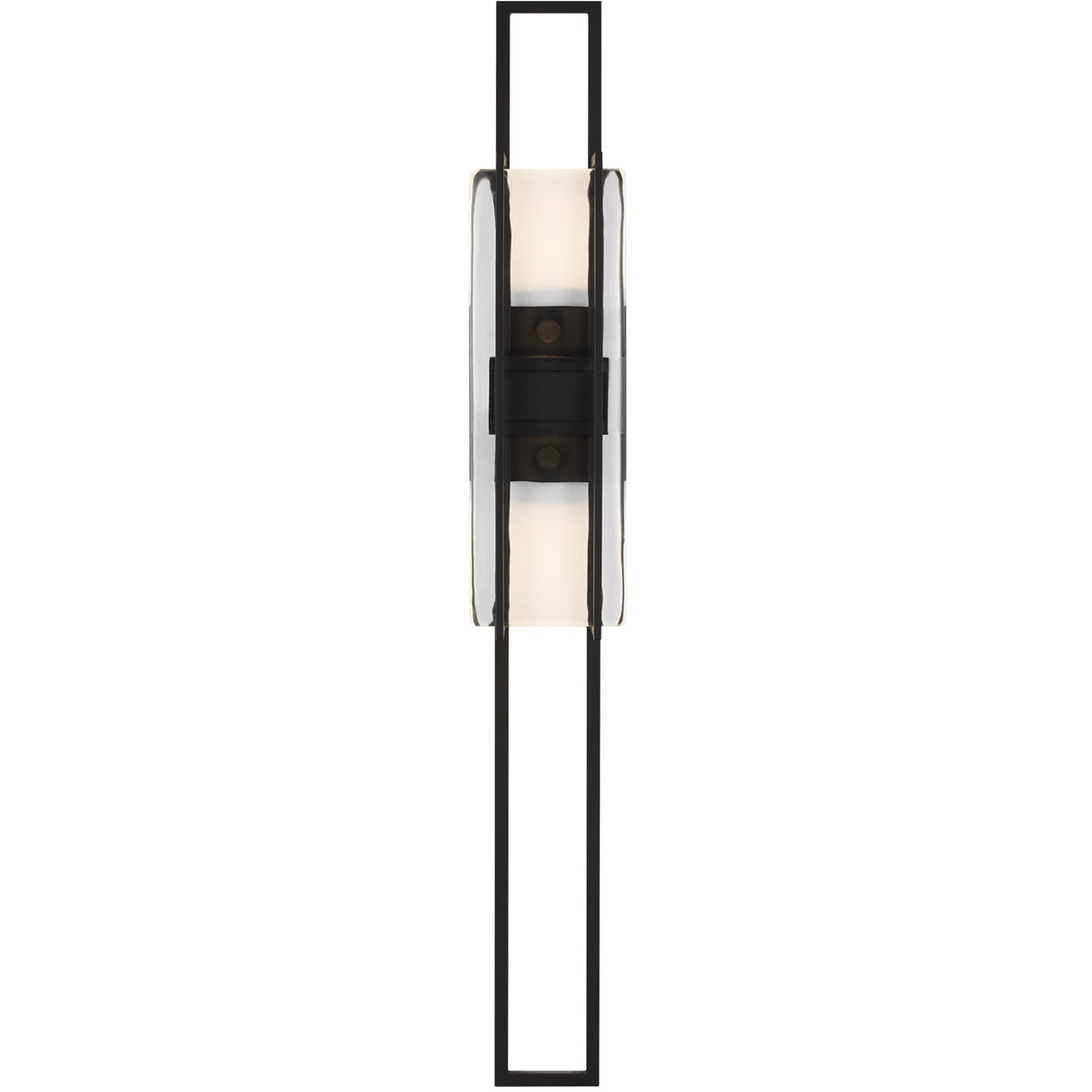 Mick De Giulio Duelle LED 3.6 inch Nightshade Black ADA Wall Sconce Wall Light in 277V, Integrated LED