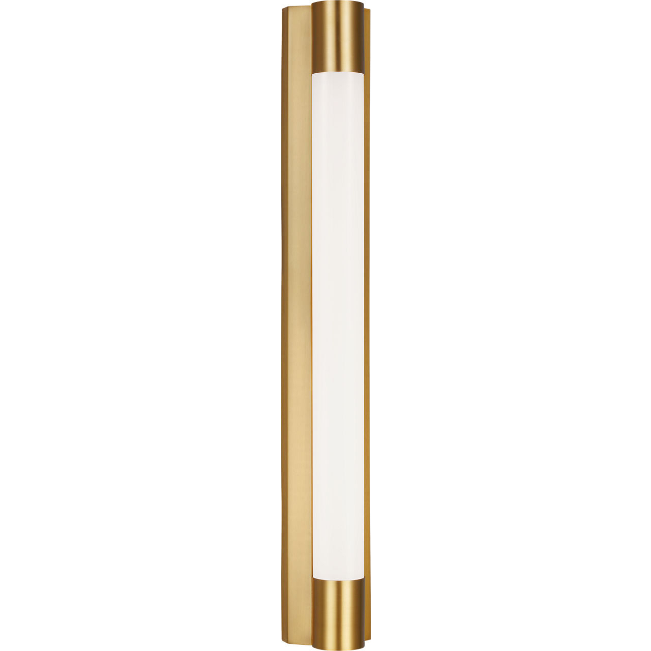 C&M by Chapman & Myers Loring LED 5 inch Burnished Brass Vanity Light Wall Light