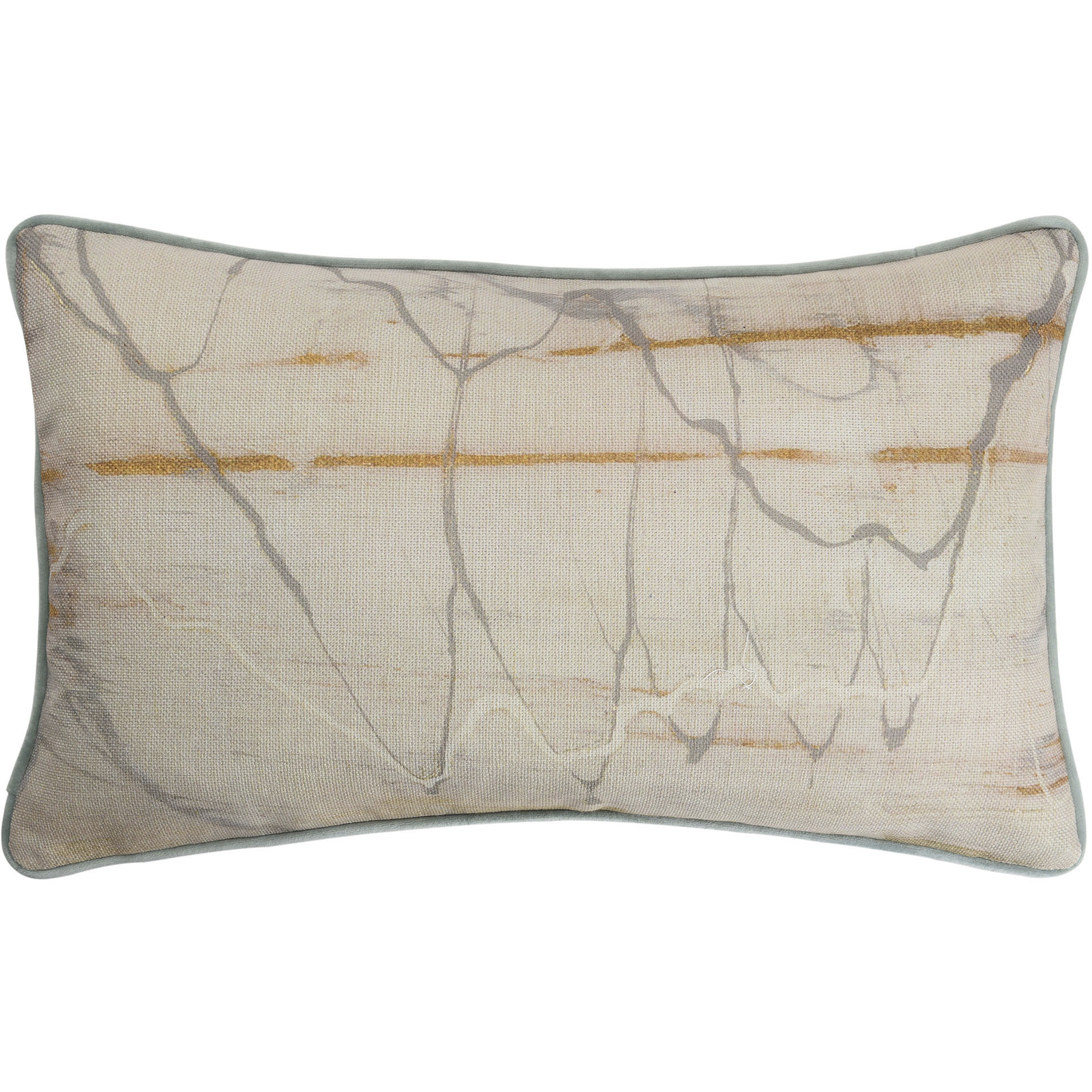 Amy 20 X 5 inch Multi - Beige and Brown Pillow