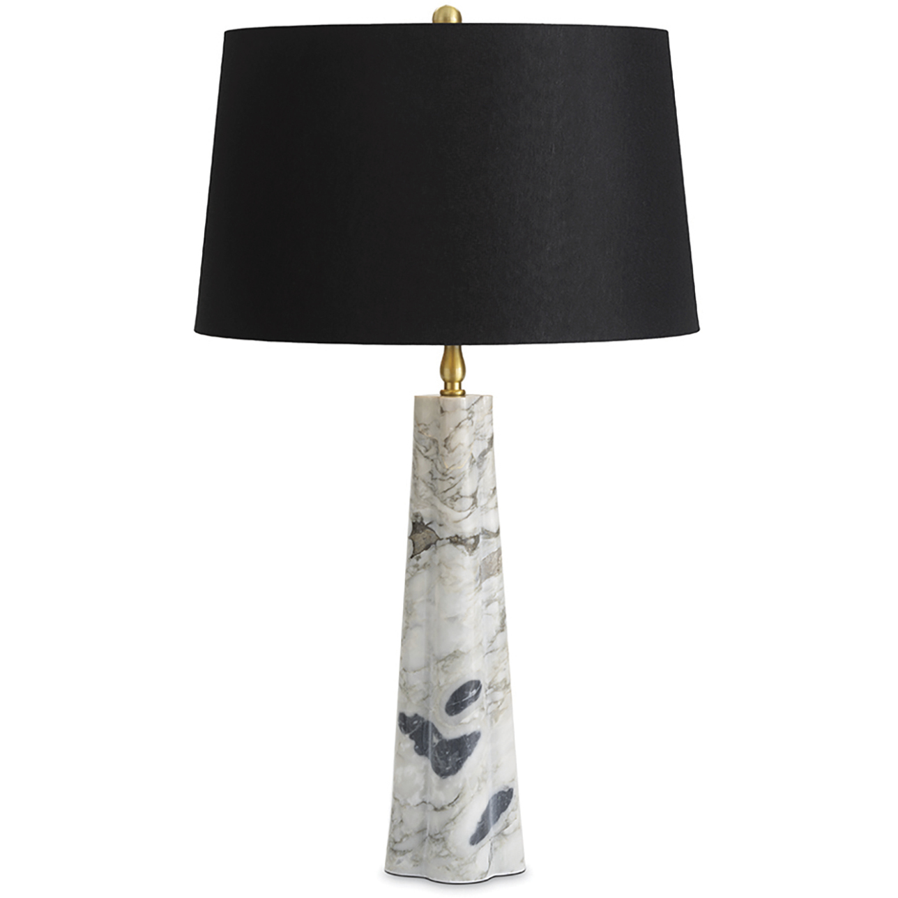 Roman 27 inch 150 watt White Table Lamp Portable Light