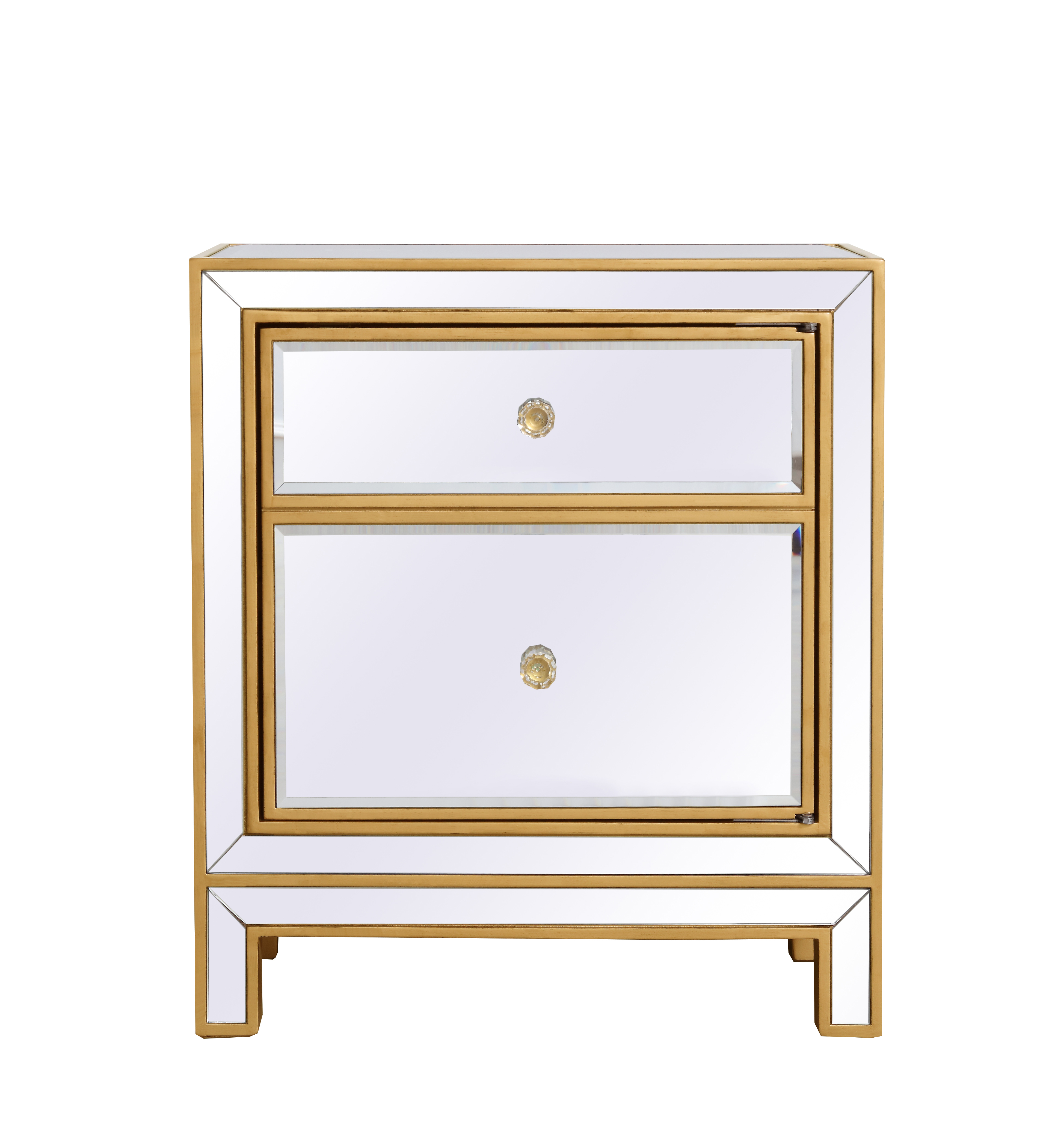 Reflexion Antique Gold Cabinet