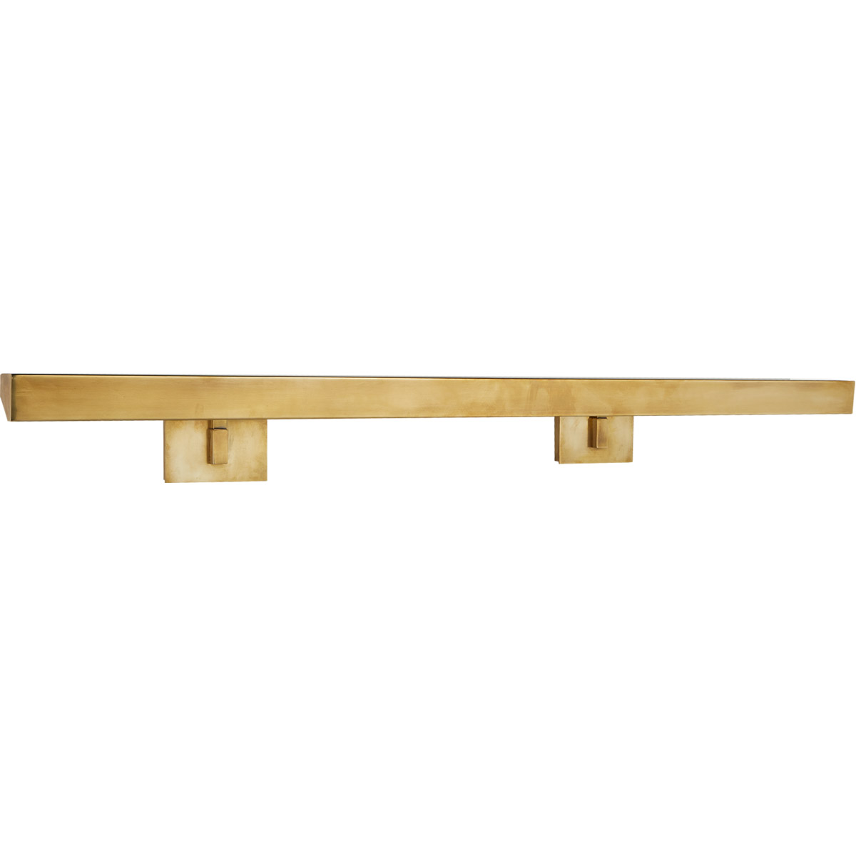 J. Randall Powers Mcclain 100 watt 42 inch Hand-Rubbed Antique Brass Picture Light Wall Light